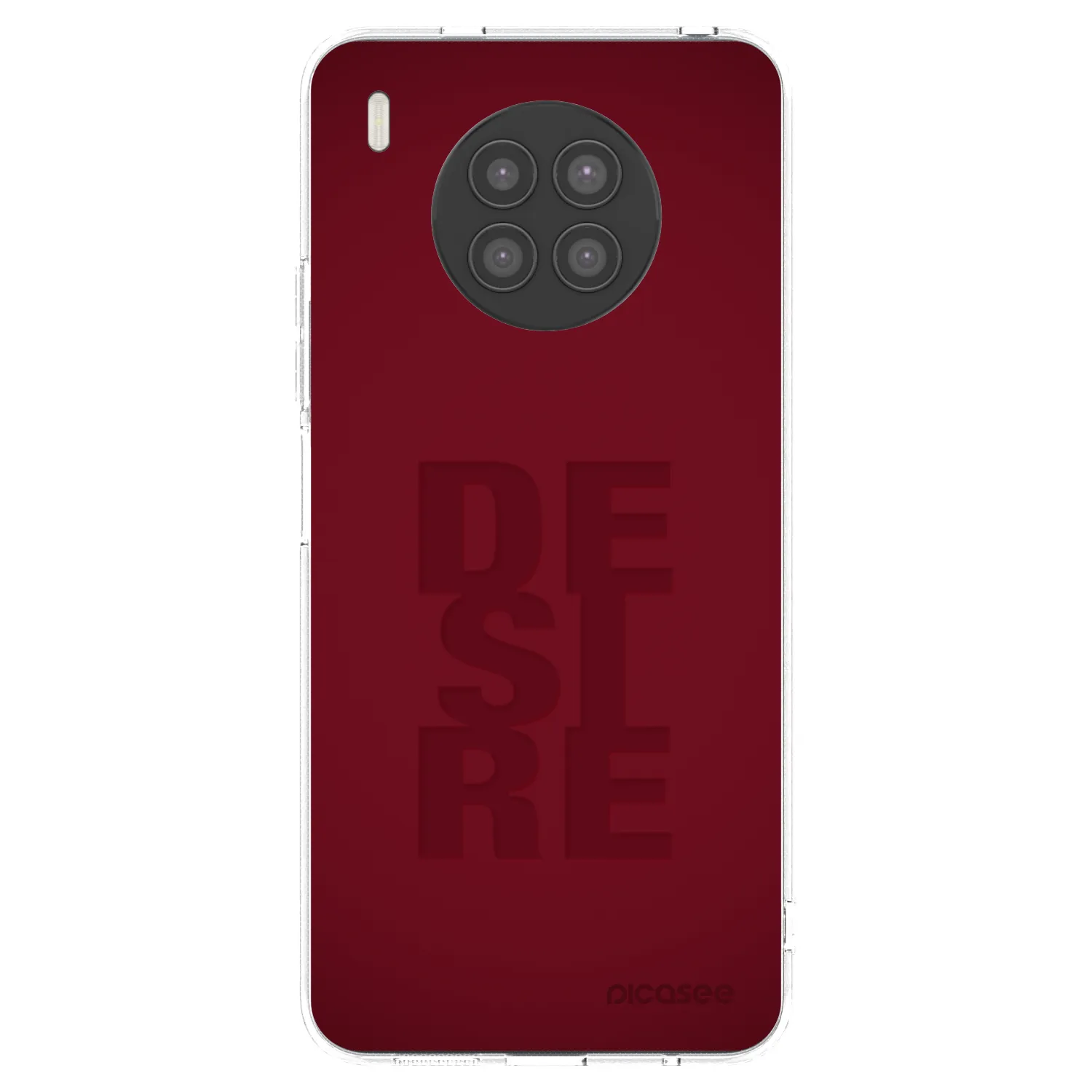 Picasee átlátszó szilikon tok az alábbi mobiltelefonokra Huawei Nova 8i - Desire
