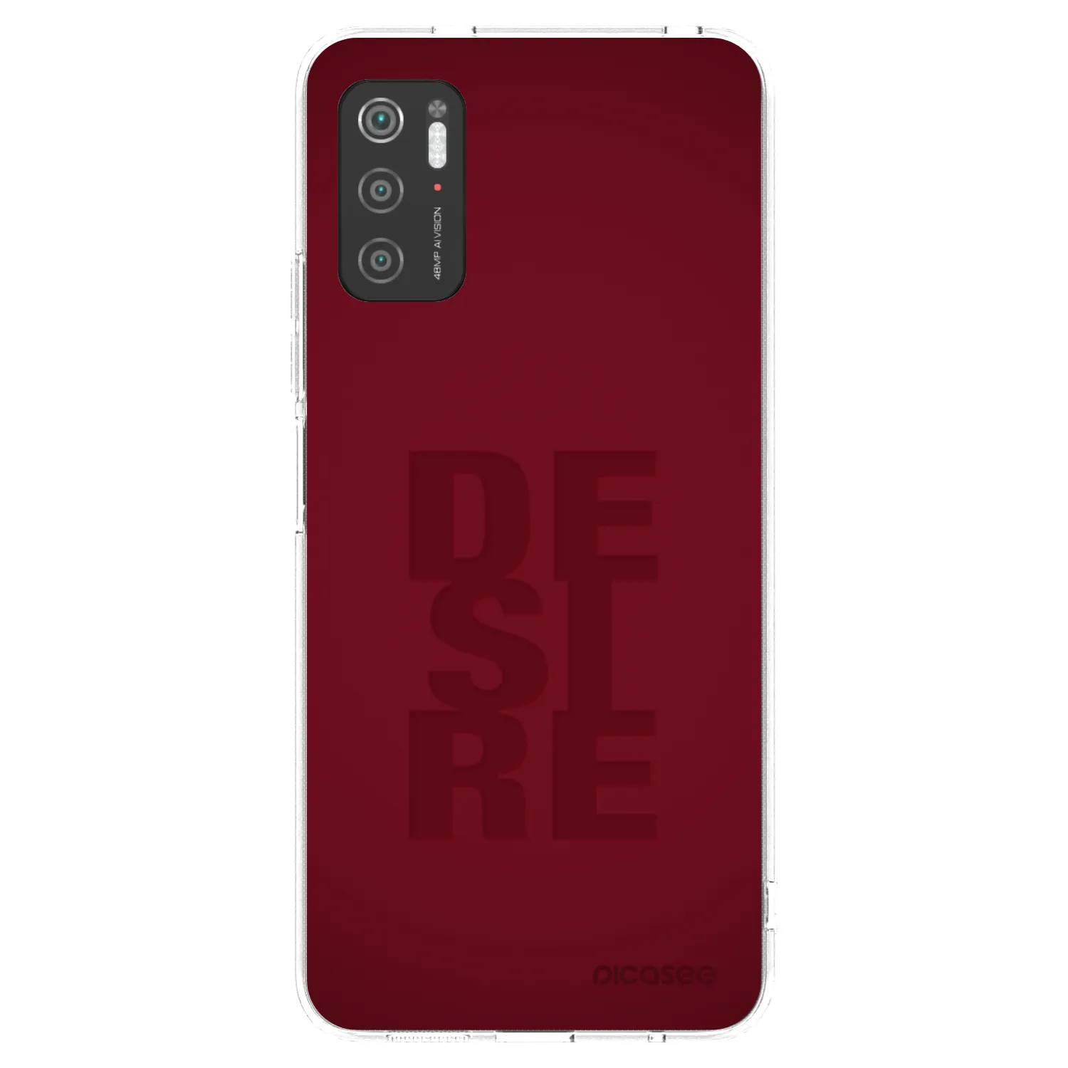 Picasee átlátszó szilikon tok az alábbi mobiltelefonokra Xiaomi Poco M3 Pro 5G - Desire