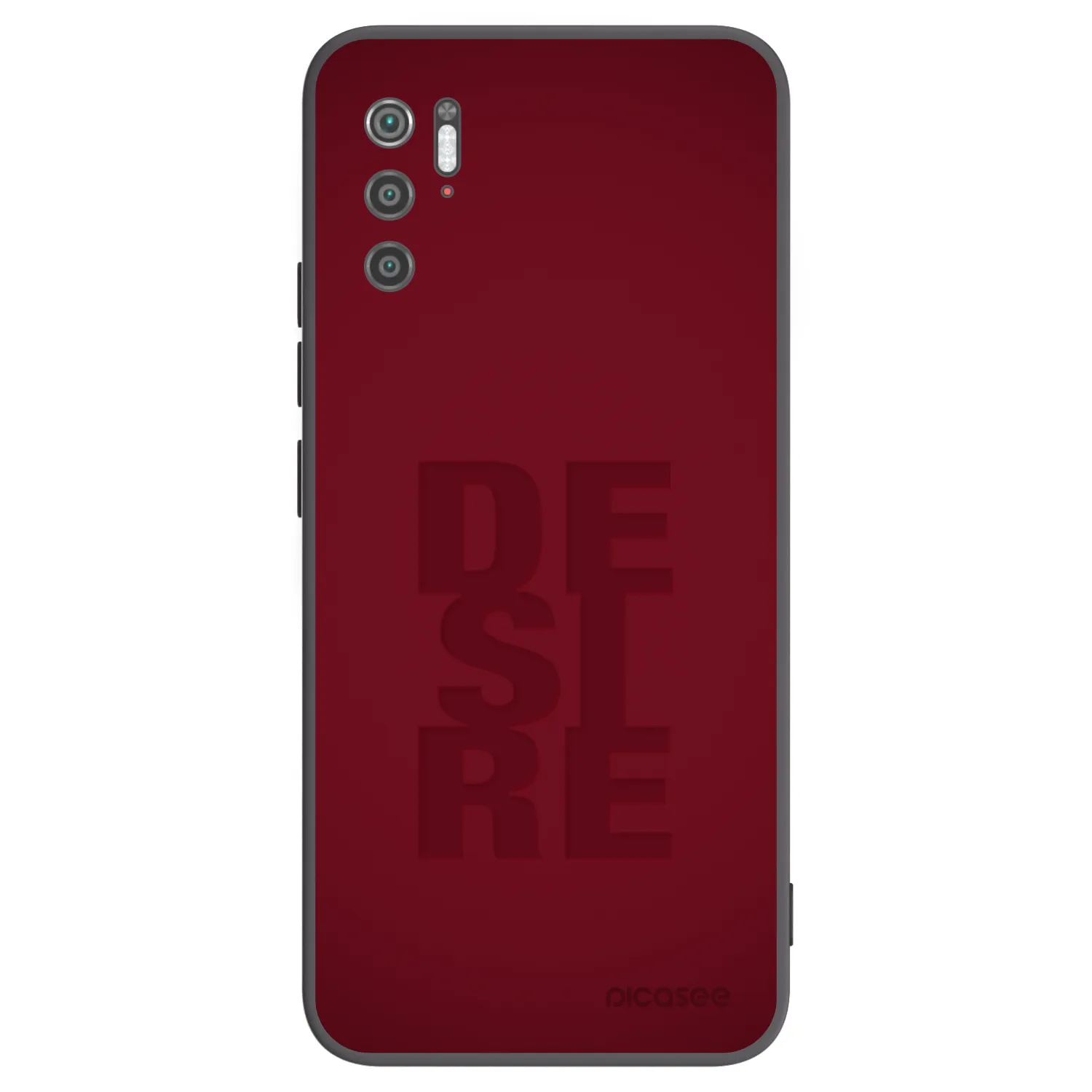 Picasee fekete szilikon tok az alábbi mobiltelefonokra Xiaomi Poco M3 Pro 5G - Desire