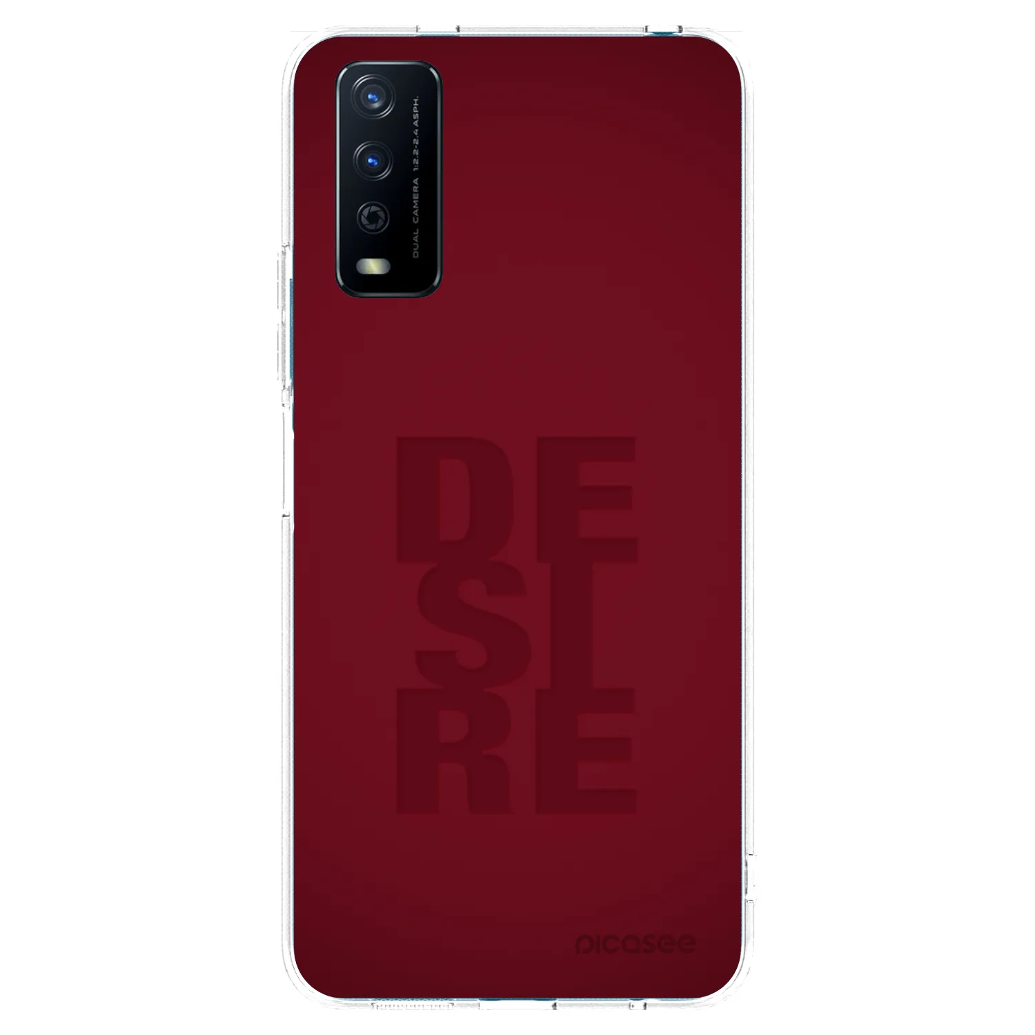 Picasee átlátszó szilikon tok az alábbi mobiltelefonokra Vivo Y11s - Desire