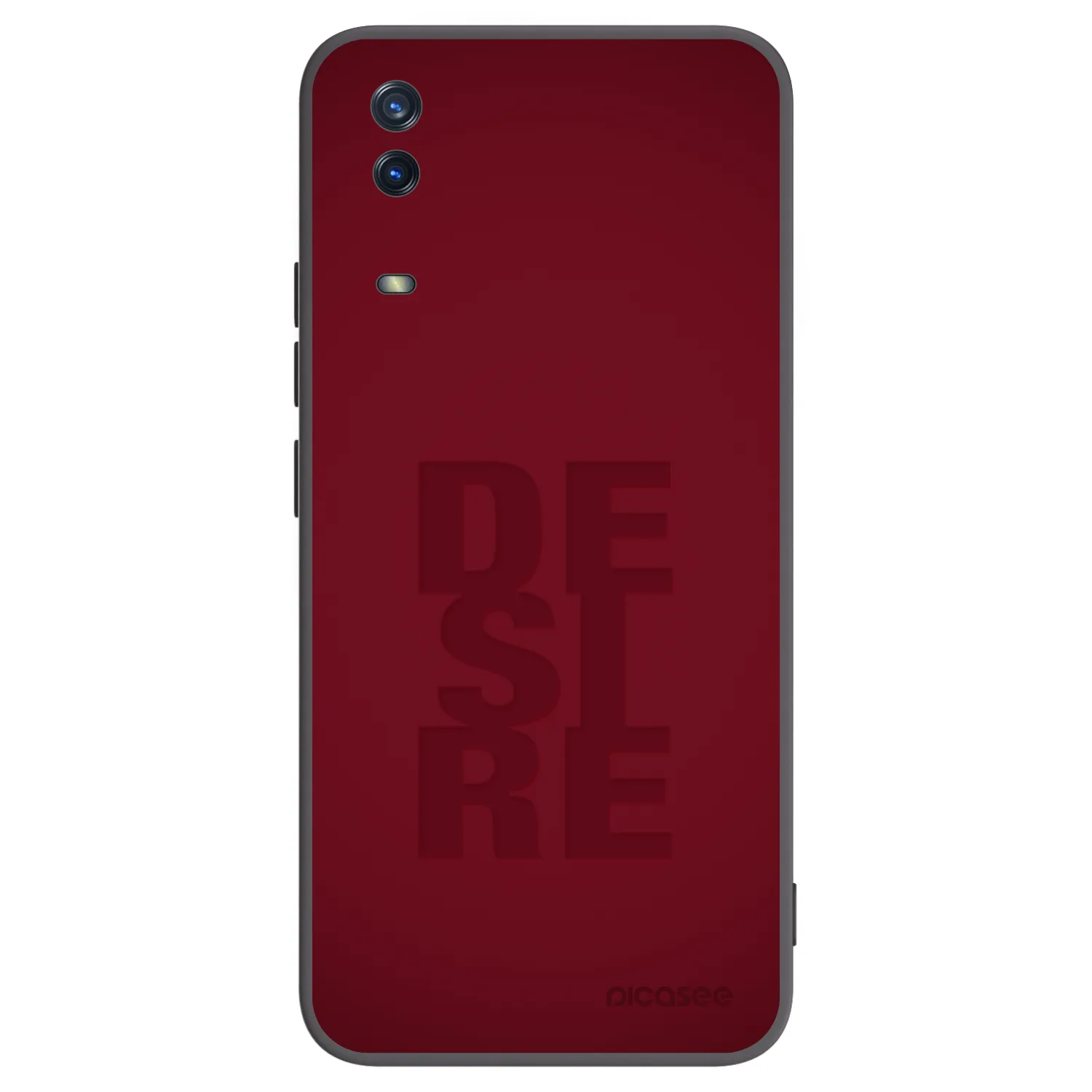 Picasee fekete szilikon tok az alábbi mobiltelefonokra Vivo Y11s - Desire