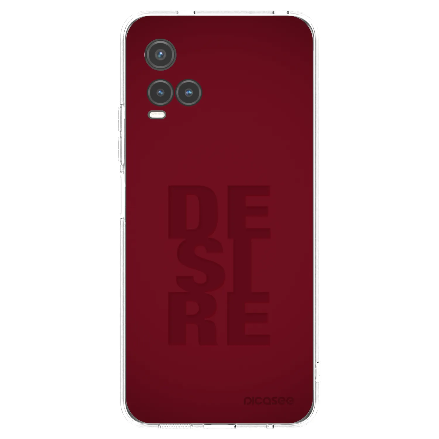 Picasee átlátszó szilikon tok az alábbi mobiltelefonokra Vivo Y33s - Desire
