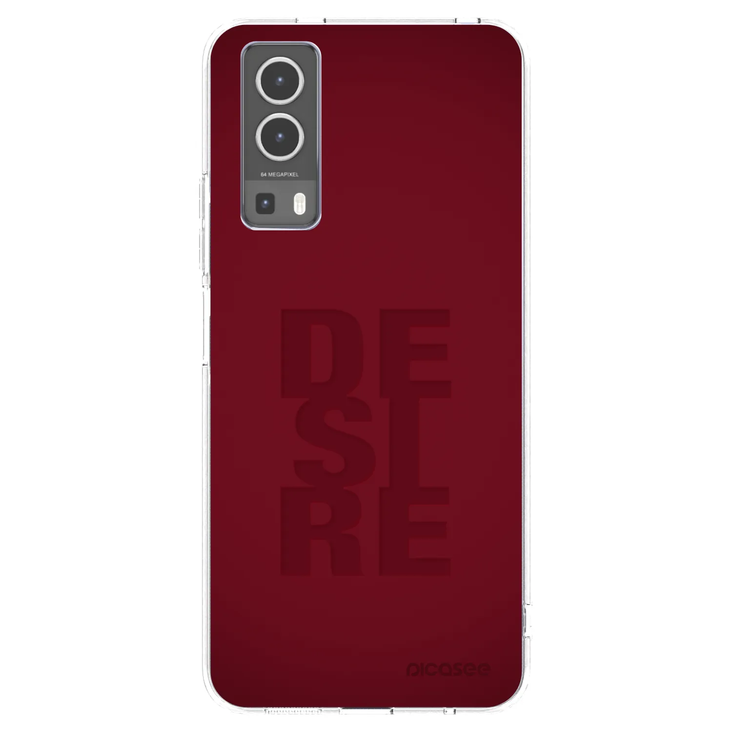 Picasee átlátszó szilikon tok az alábbi mobiltelefonokra Vivo Y72 5G - Desire