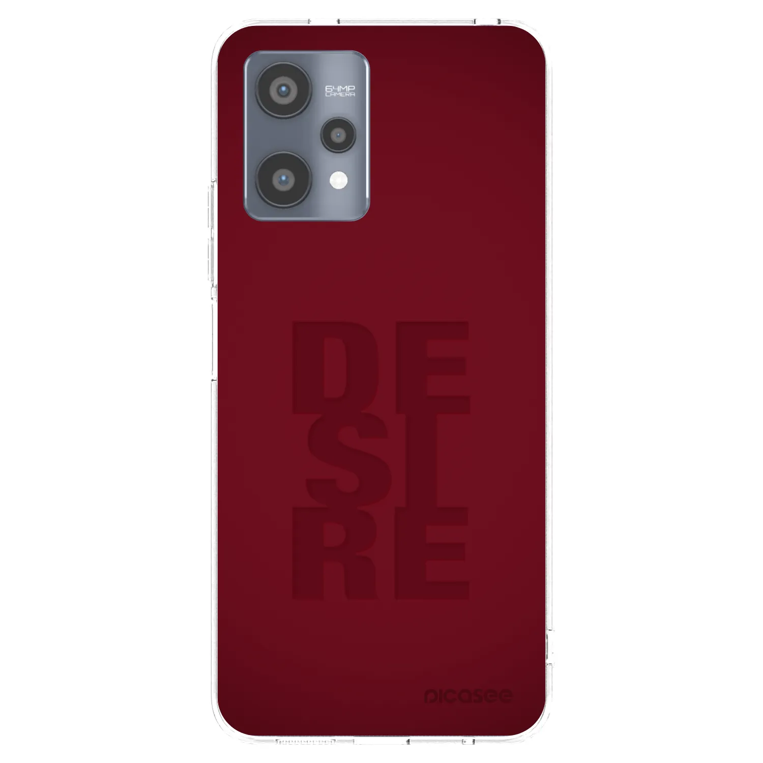 Picasee átlátszó szilikon tok az alábbi mobiltelefonokra Realme 9 Pro 5G - Desire