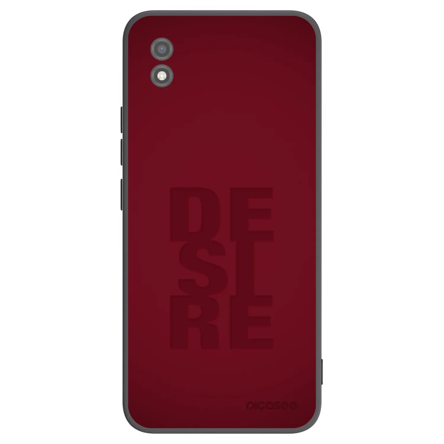 Picasee fekete szilikon tok az alábbi mobiltelefonokra Realme C11 (2021) - Desire