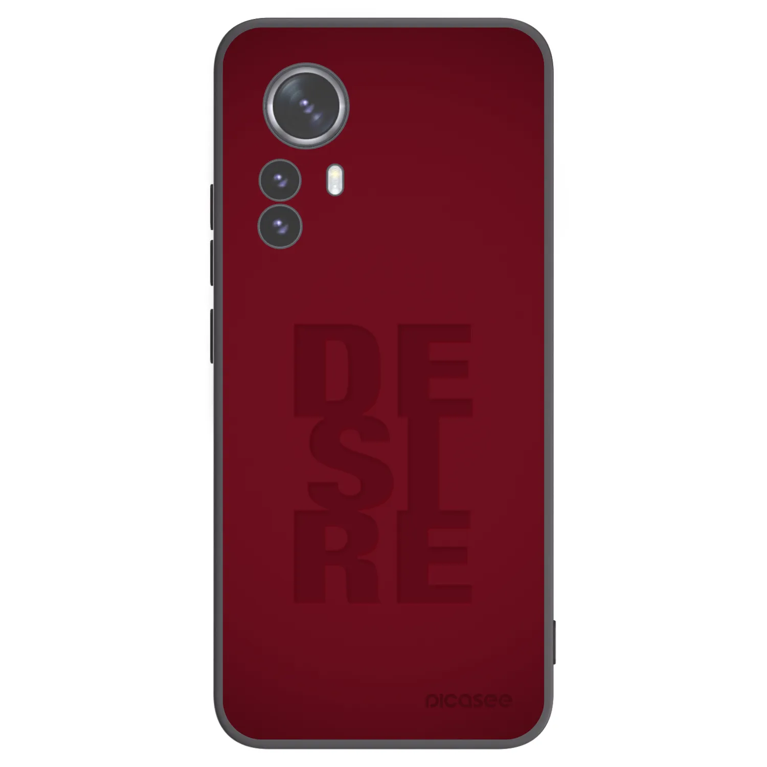 Picasee fekete szilikon tok az alábbi mobiltelefonokra Xiaomi 12 Pro - Desire