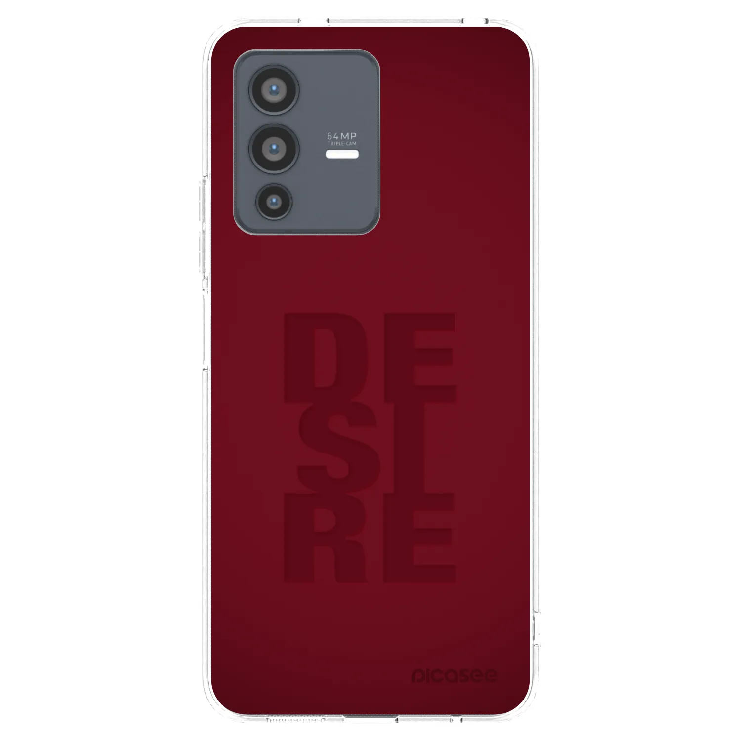 Picasee átlátszó szilikon tok az alábbi mobiltelefonokra Vivo V23 5G - Desire