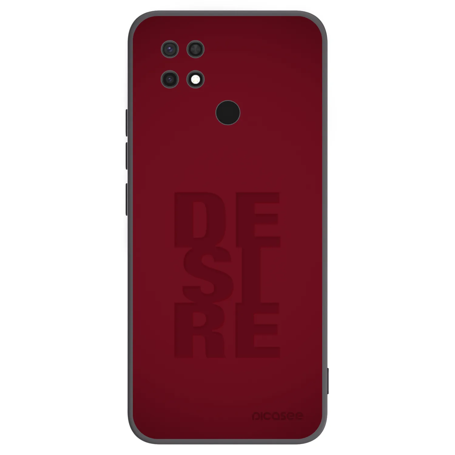 Picasee fekete szilikon tok az alábbi mobiltelefonokra Xiaomi Redmi 10C - Desire
