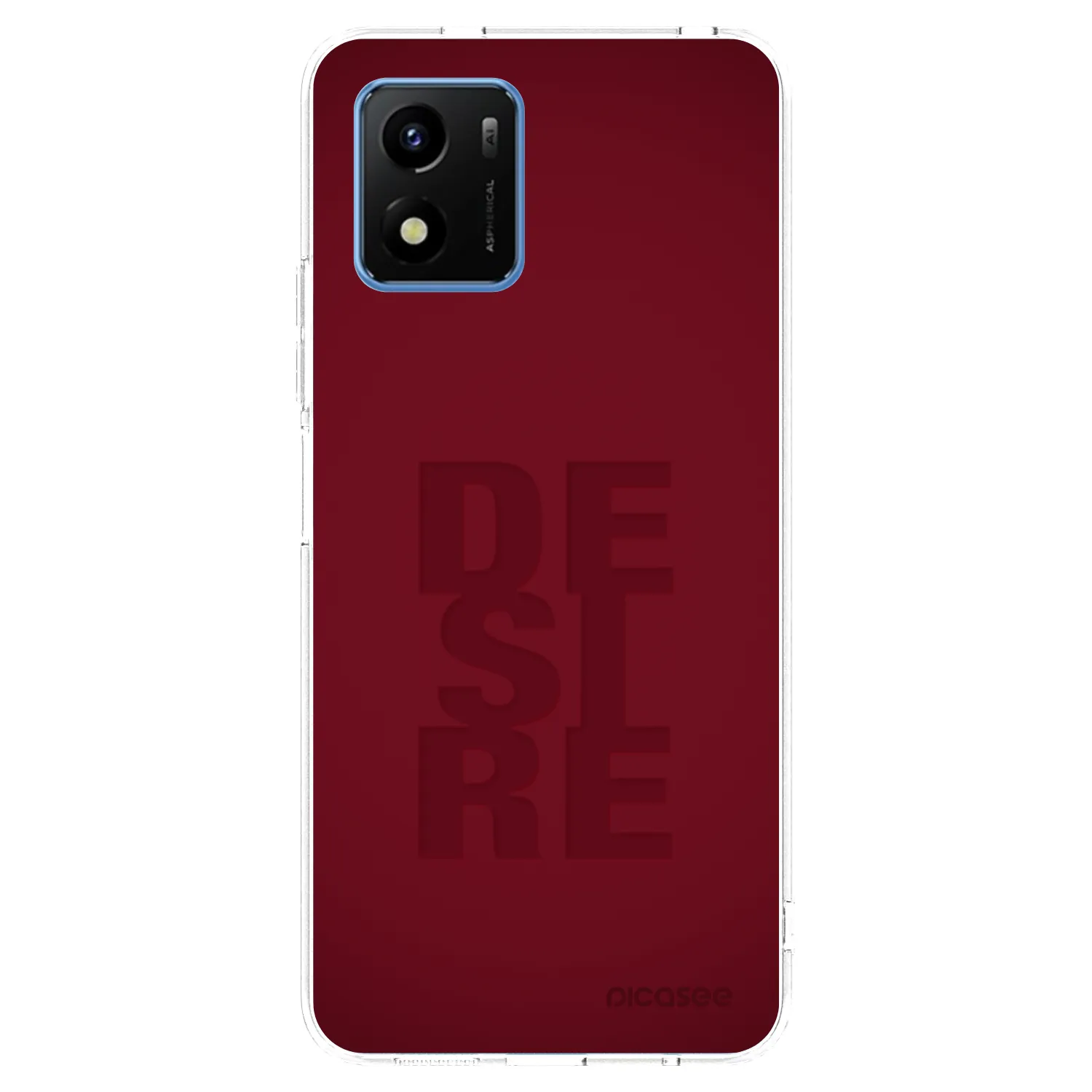 Picasee átlátszó szilikon tok az alábbi mobiltelefonokra Vivo Y01 - Desire
