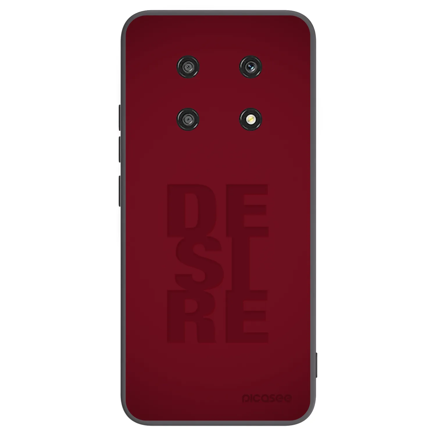 Picasee fekete szilikon tok az alábbi mobiltelefonokra Honor Magic4 Lite 5G - Desire