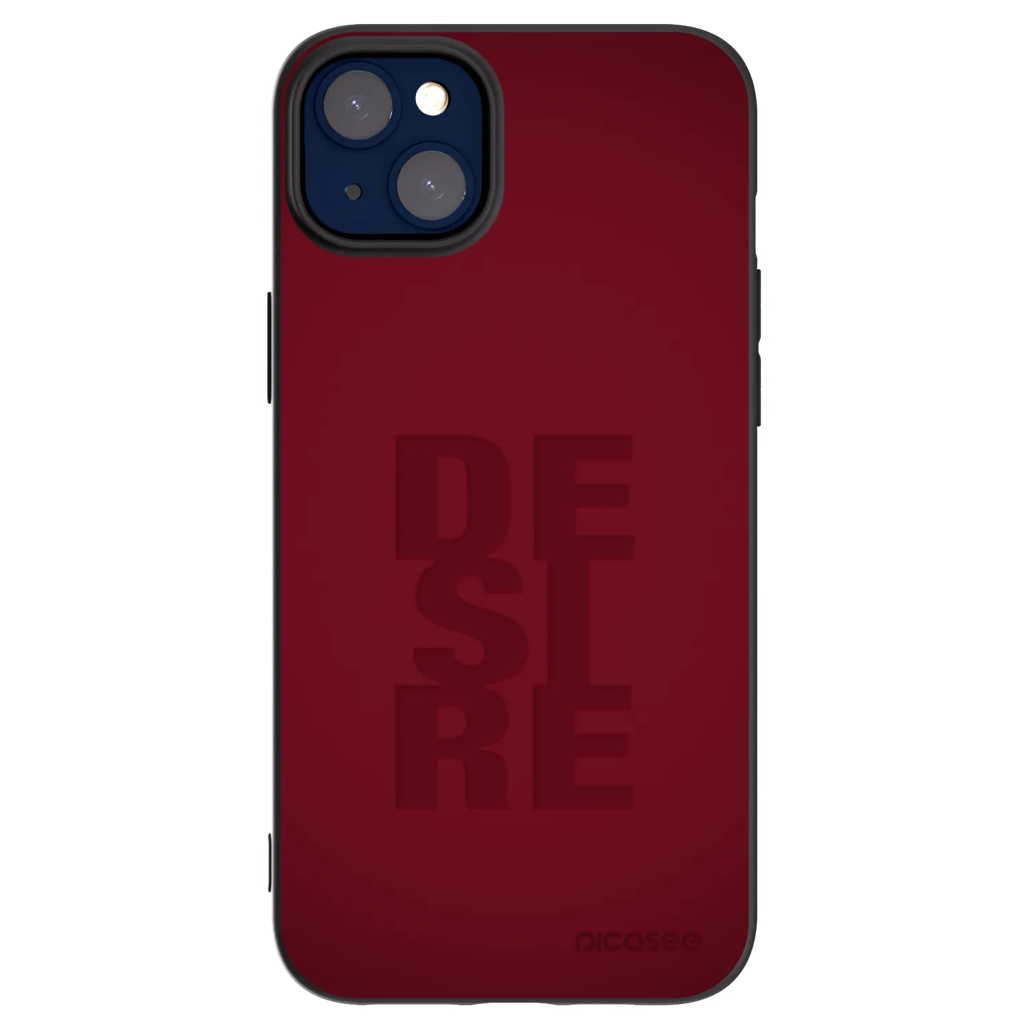 Picasee fekete szilikon tok az alábbi mobiltelefonokra Apple iPhone 14 Plus - Desire