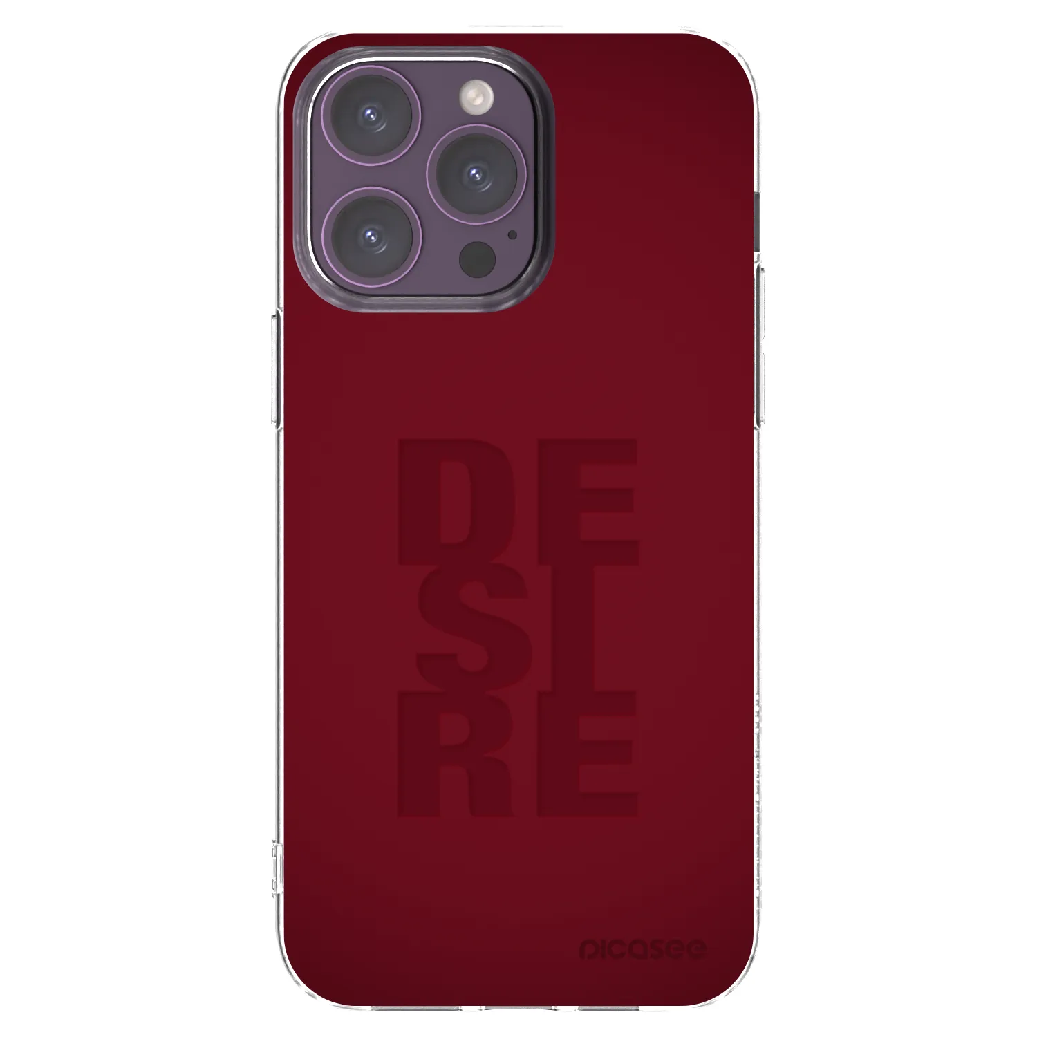 Picasee átlátszó szilikon tok az alábbi mobiltelefonokra Apple iPhone 14 Pro Max - Desire