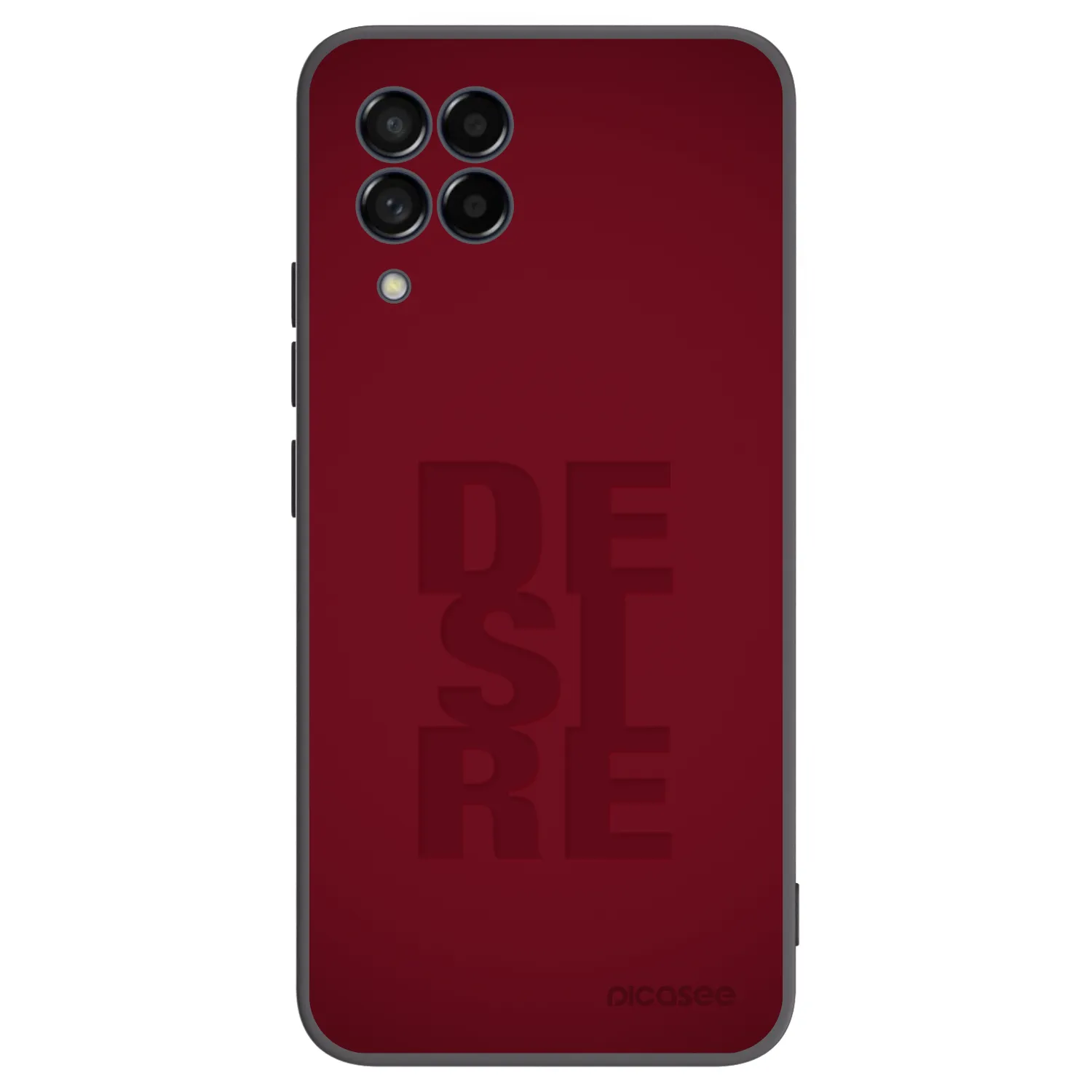 Picasee fekete szilikon tok az alábbi mobiltelefonokra Samsung Galaxy M53 5G - Desire