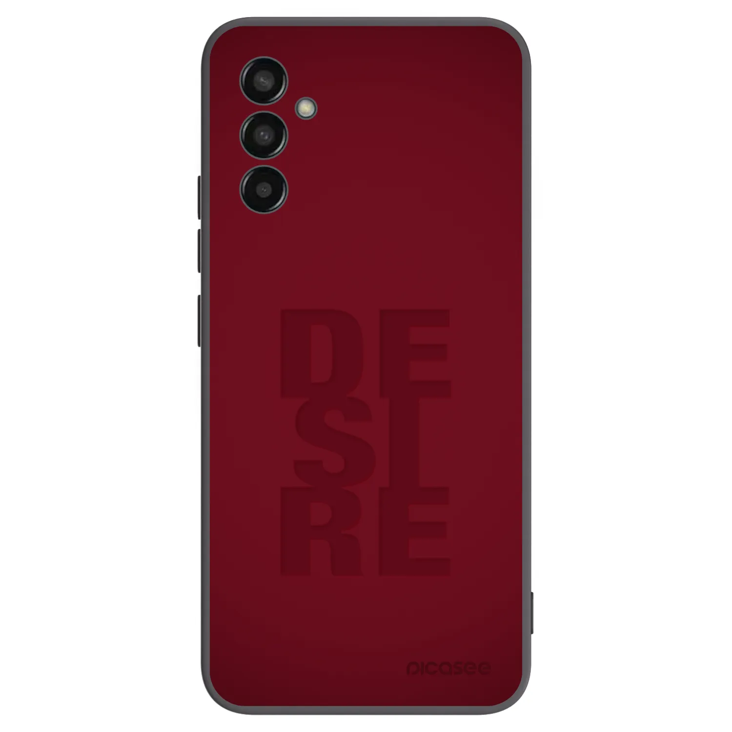 Picasee fekete szilikon tok az alábbi mobiltelefonokra Samsung Galaxy M13 M135F - Desire