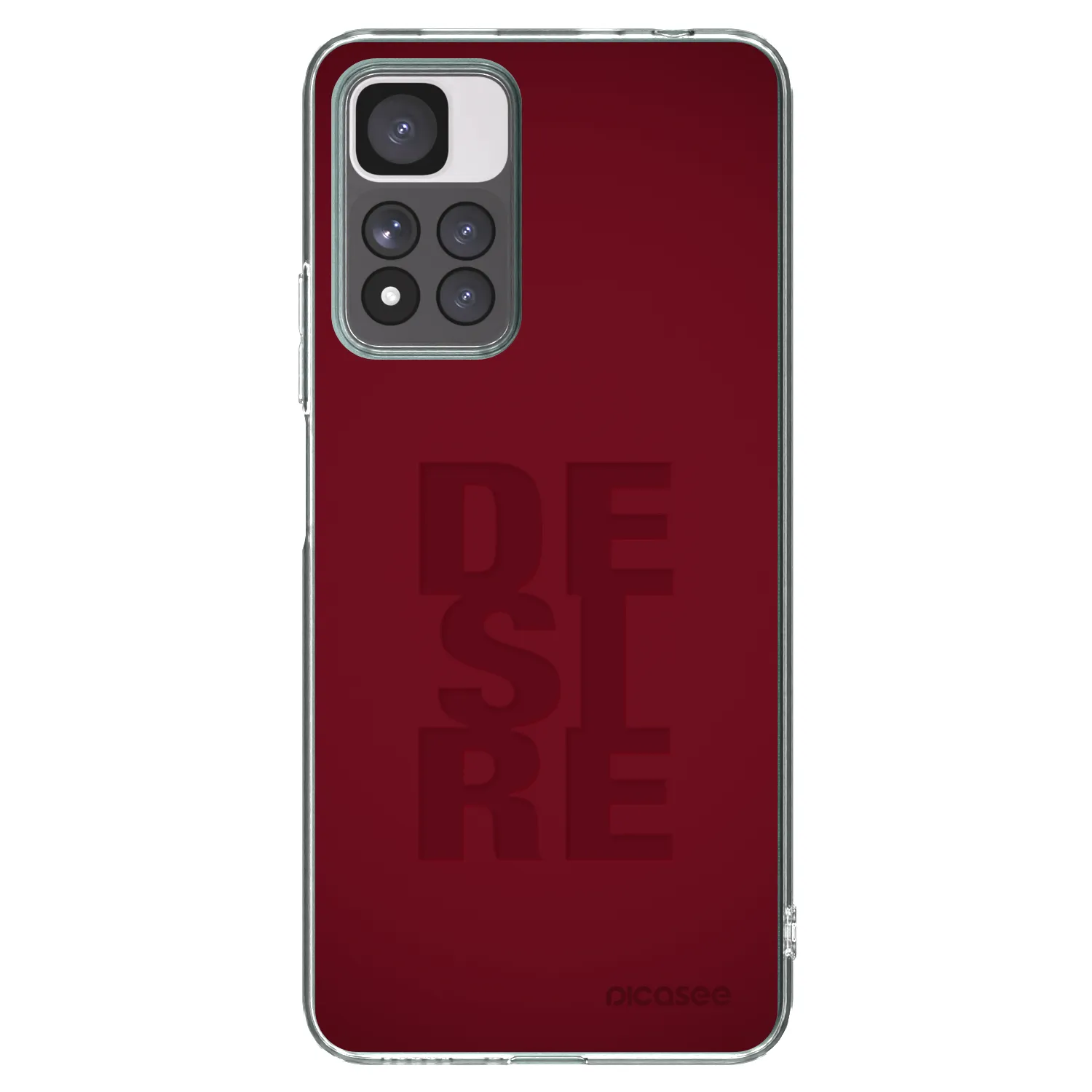 Picasee átlátszó szilikon tok az alábbi mobiltelefonokra Xiaomi Redmi Note 11 Pro+ 5G - Desire