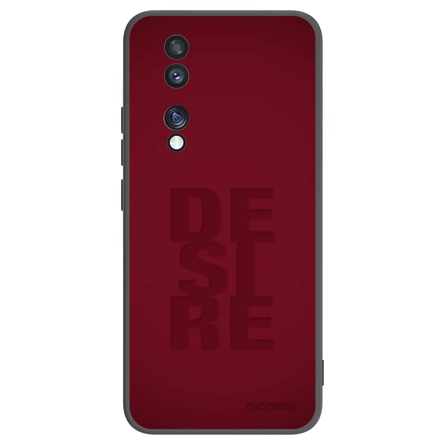 Picasee fekete szilikon tok az alábbi mobiltelefonokra Honor 70 - Desire