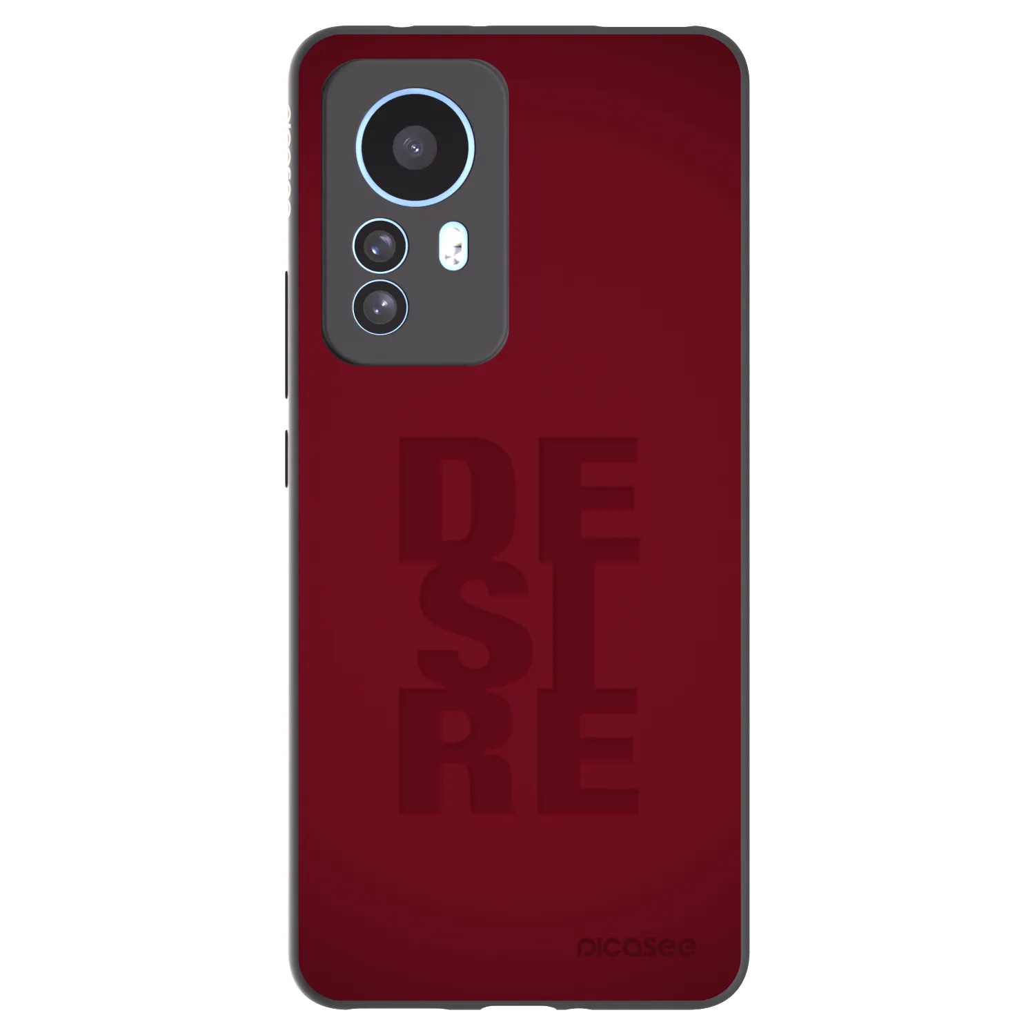Picasee fekete szilikon tok az alábbi mobiltelefonokra Xiaomi 12T Pro - Desire