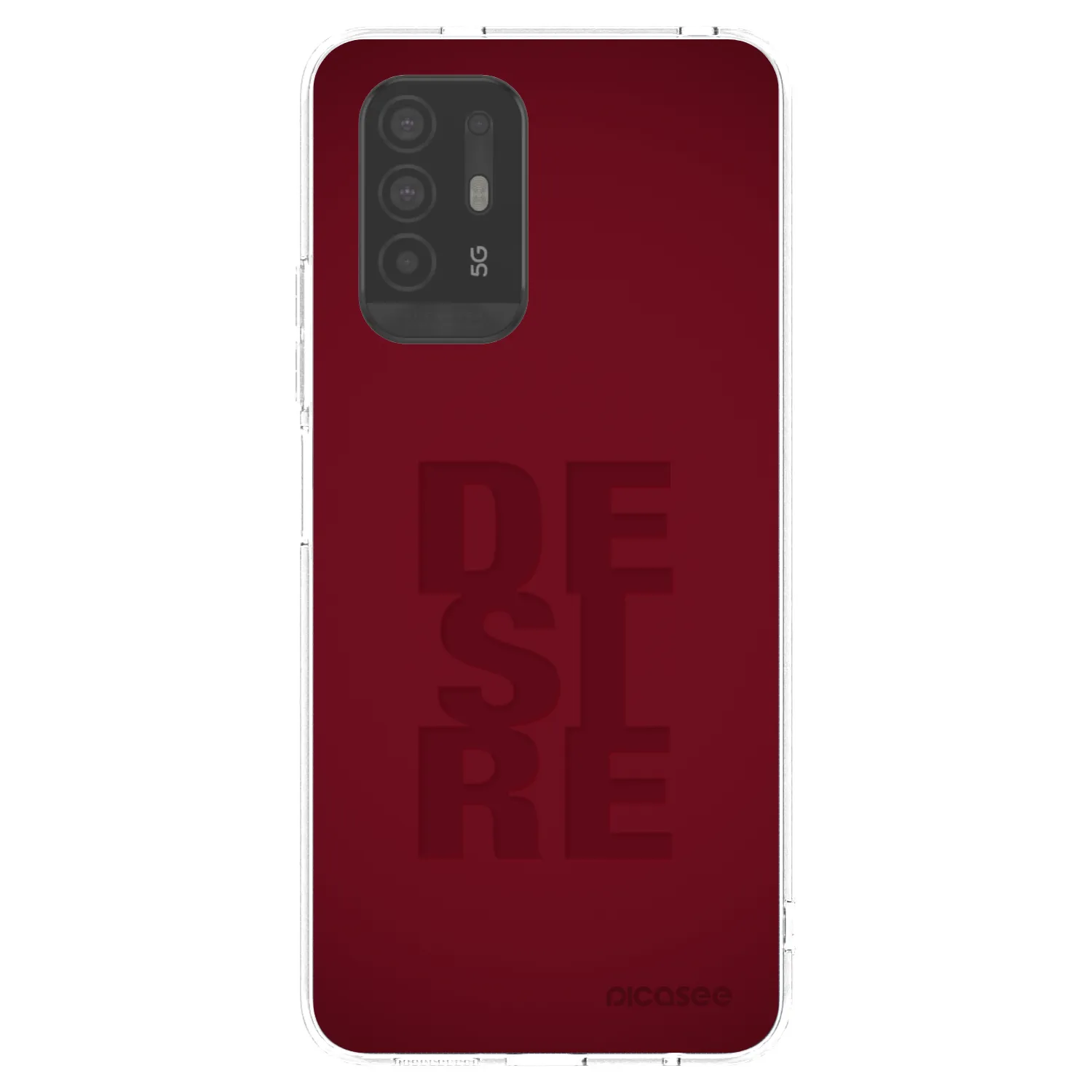 Picasee átlátszó szilikon tok az alábbi mobiltelefonokra OPPO A94 5G - Desire