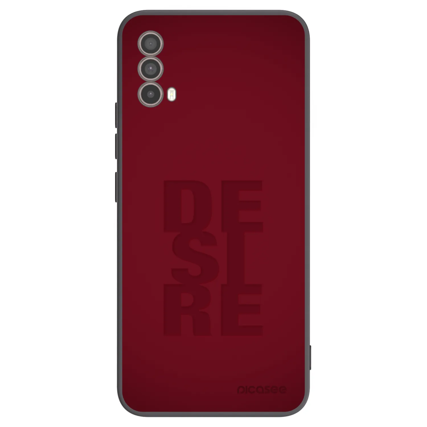 Picasee fekete szilikon tok az alábbi mobiltelefonokra Motorola Moto E40 - Desire