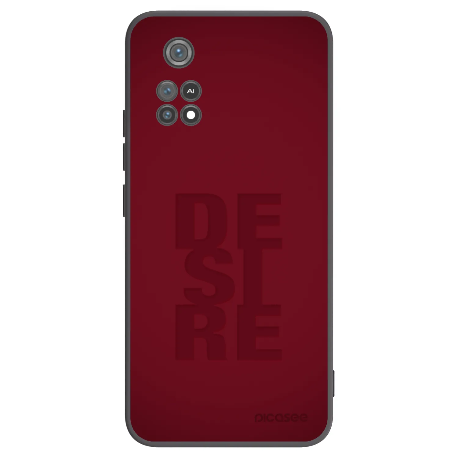 Picasee fekete szilikon tok az alábbi mobiltelefonokra Xiaomi Poco M4 Pro - Desire
