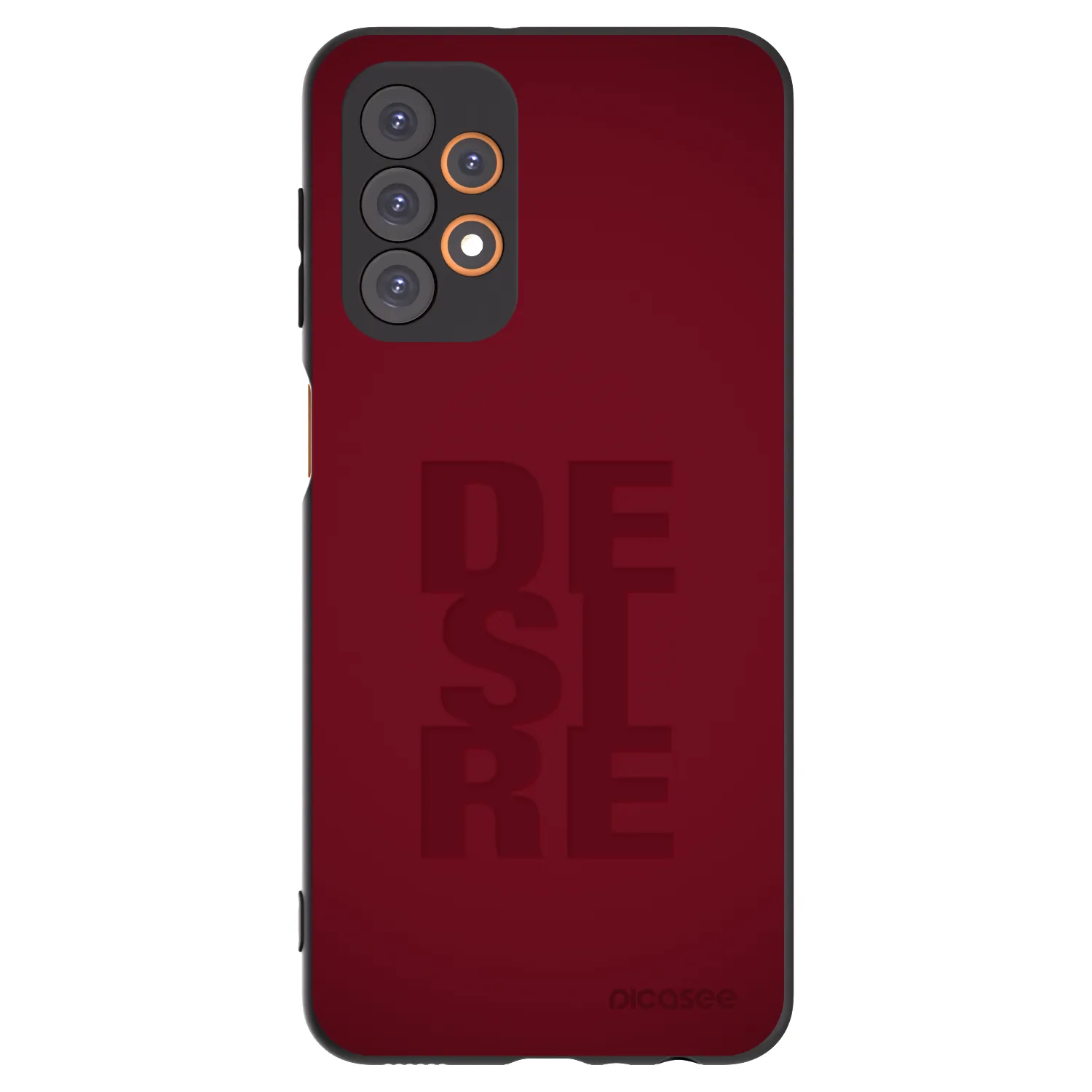 Picasee fekete szilikon tok az alábbi mobiltelefonokra Samsung Galaxy A23 A236B 5G - Desire