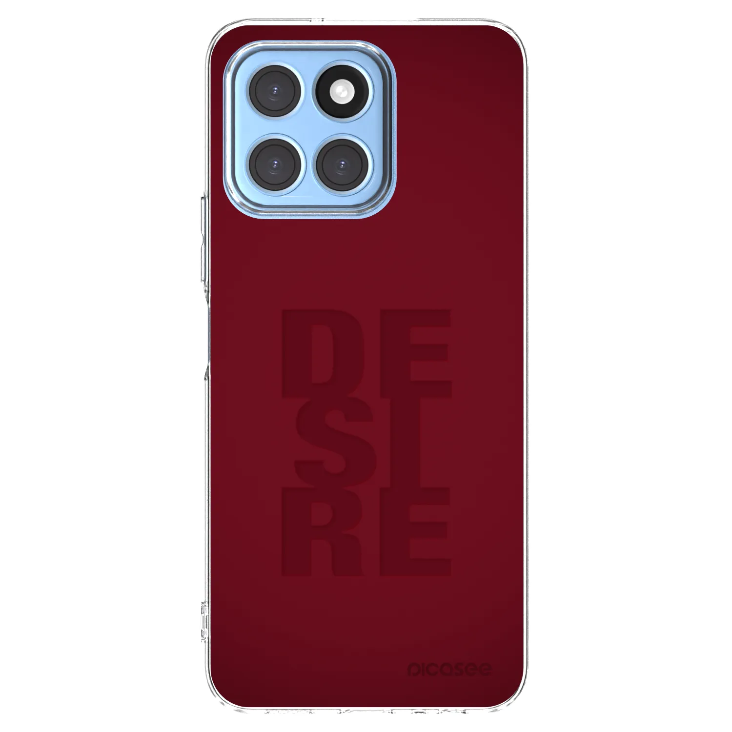Picasee átlátszó szilikon tok az alábbi mobiltelefonokra Honor X8 5G - Desire