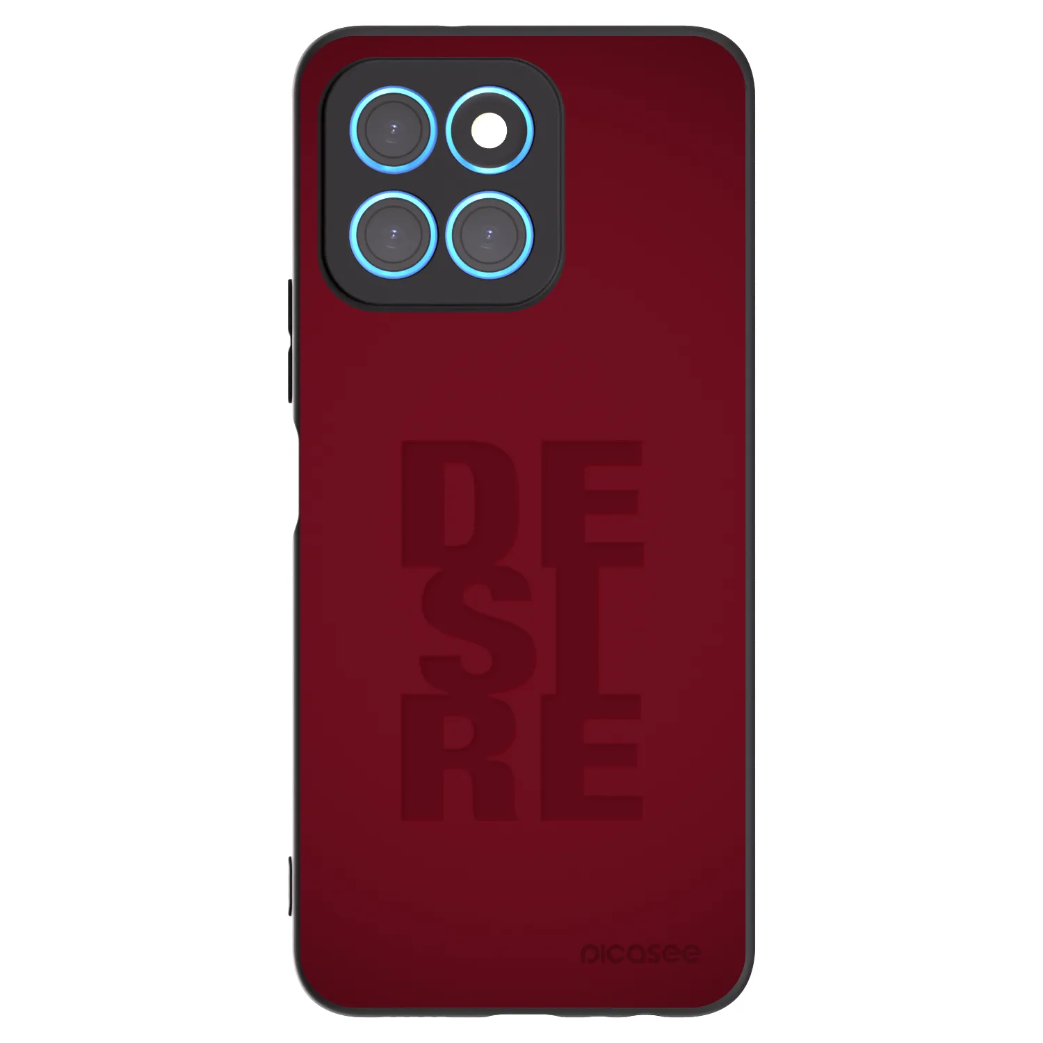 Picasee fekete szilikon tok az alábbi mobiltelefonokra Honor X6 - Desire