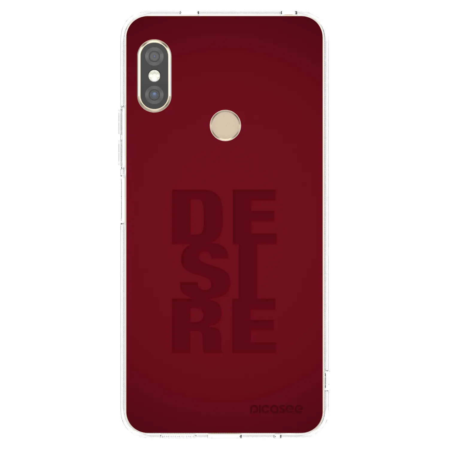 Picasee átlátszó szilikon tok az alábbi mobiltelefonokra Xiaomi Redmi Note 5 Global - Desire