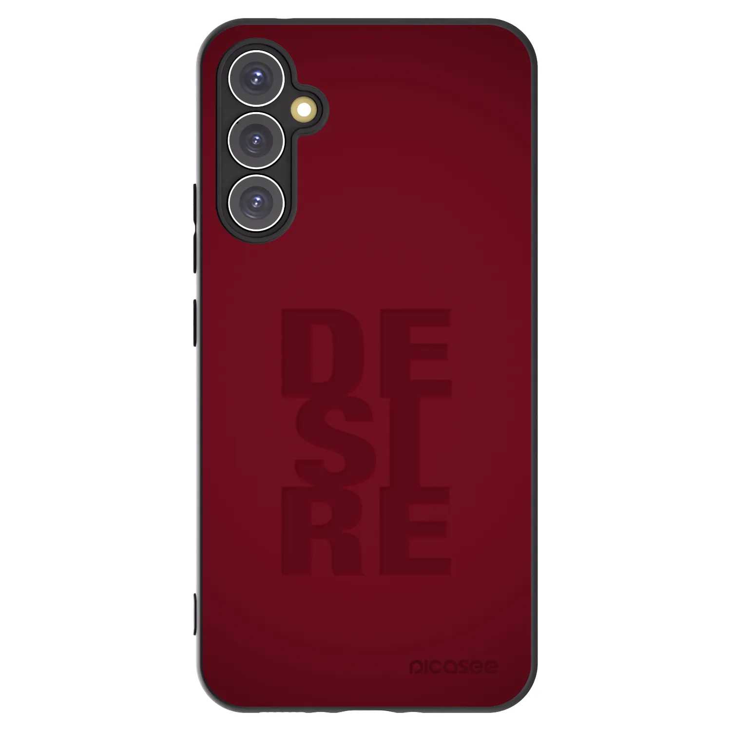Picasee fekete szilikon tok az alábbi mobiltelefonokra Samsung Galaxy A34 5G A346B - Desire