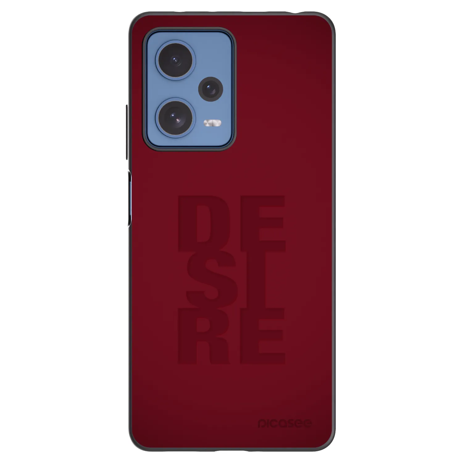 Picasee fekete szilikon tok az alábbi mobiltelefonokra Xiaomi Redmi Note 12 Pro 5G - Desire