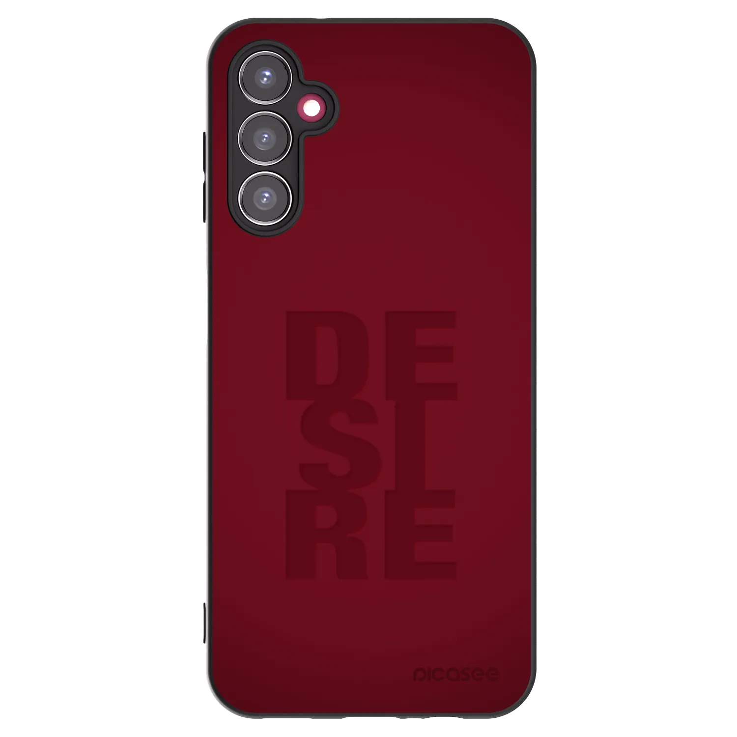 Picasee fekete szilikon tok az alábbi mobiltelefonokra Samsung Galaxy A14 5G A146P - Desire