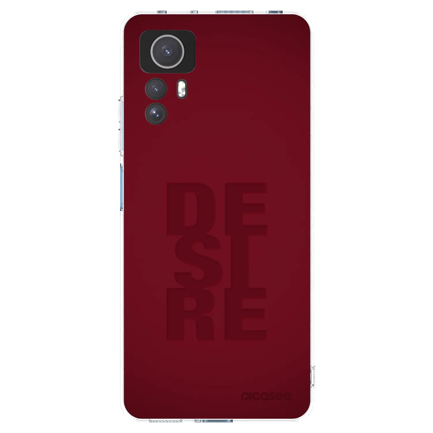 Picasee átlátszó szilikon tok az alábbi mobiltelefonokra Xiaomi Redmi Note 12S - Desire