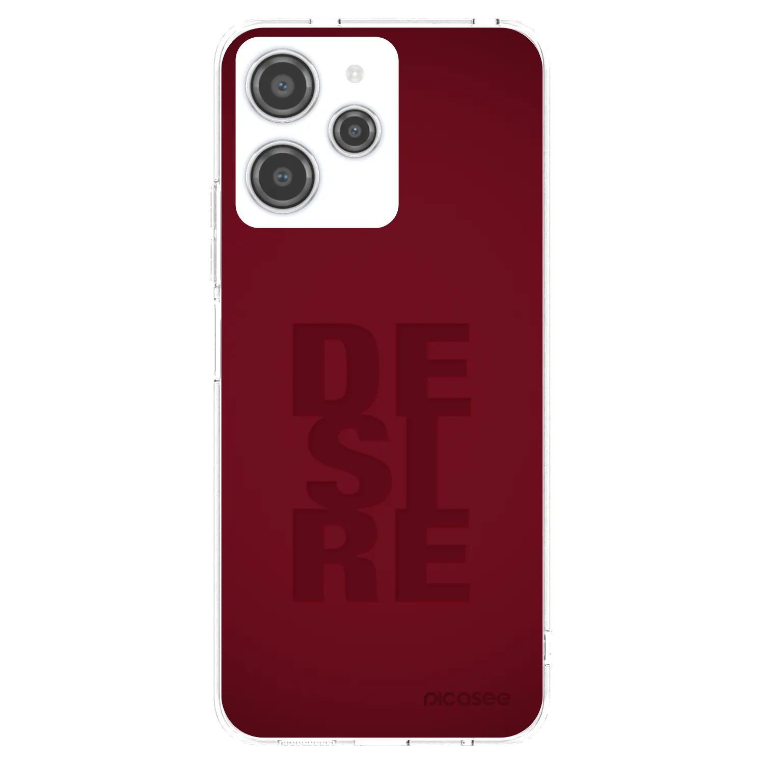 Picasee átlátszó szilikon tok az alábbi mobiltelefonokra Xiaomi Redmi 12 4G - Desire