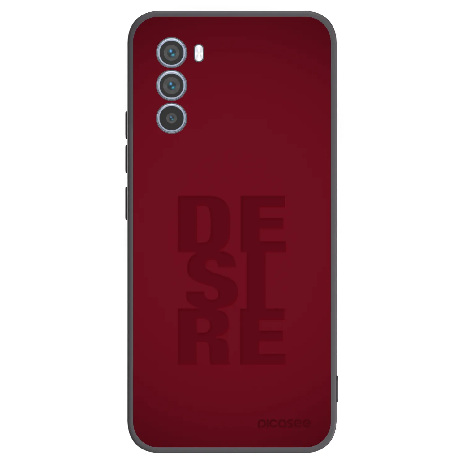 Picasee fekete szilikon tok az alábbi mobiltelefonokra Motorola Moto G62 - Desire