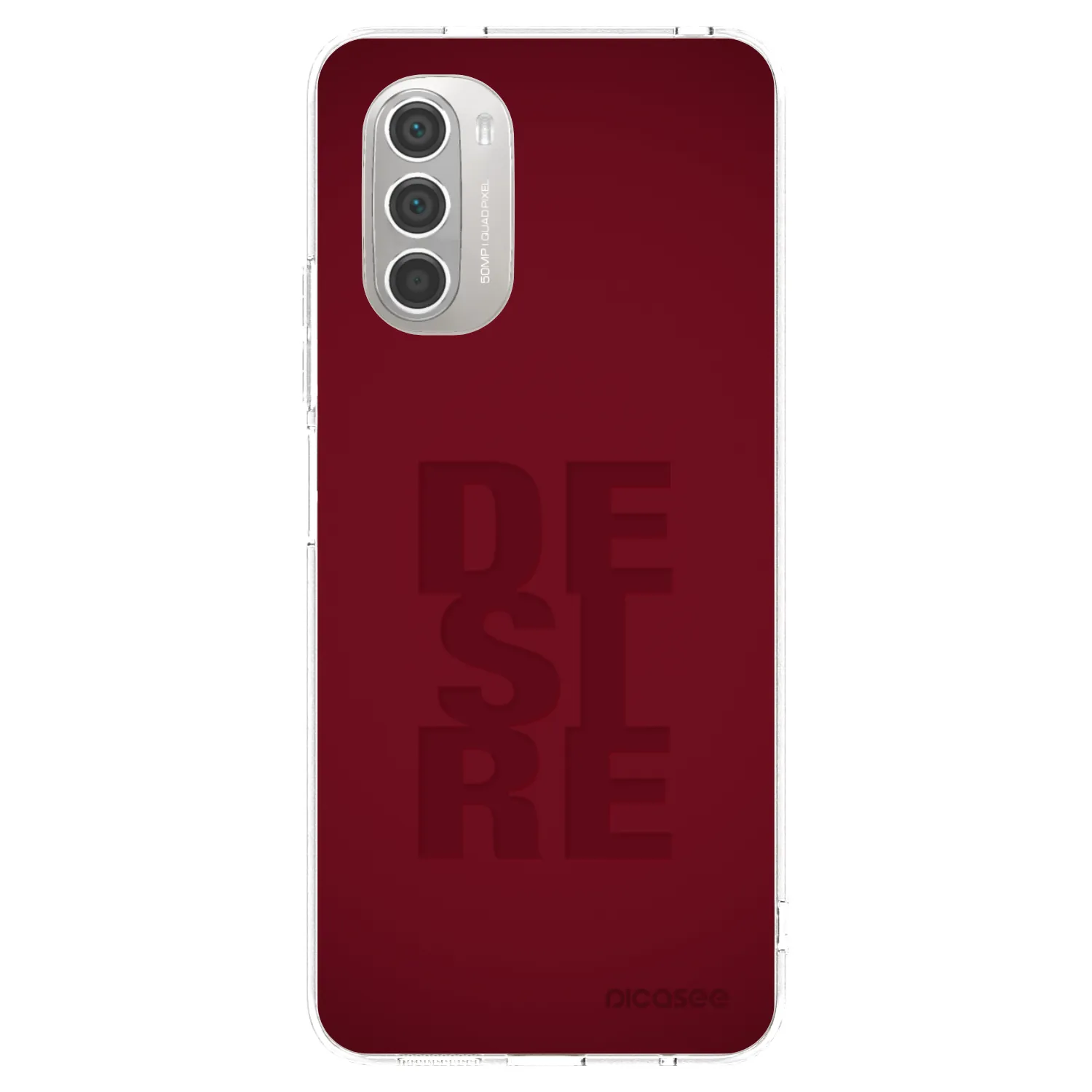 Picasee átlátszó szilikon tok az alábbi mobiltelefonokra Motorola Moto G51 - Desire
