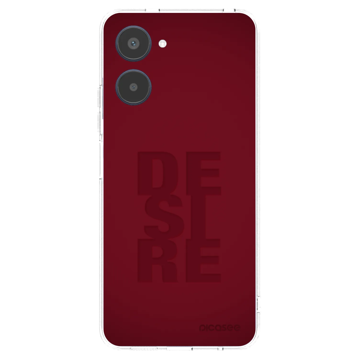 Picasee átlátszó szilikon tok az alábbi mobiltelefonokra Realme 10 4G - Desire