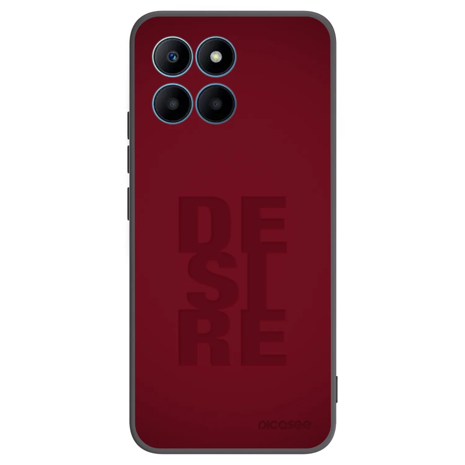 Picasee fekete szilikon tok az alábbi mobiltelefonokra Honor 70 Lite - Desire