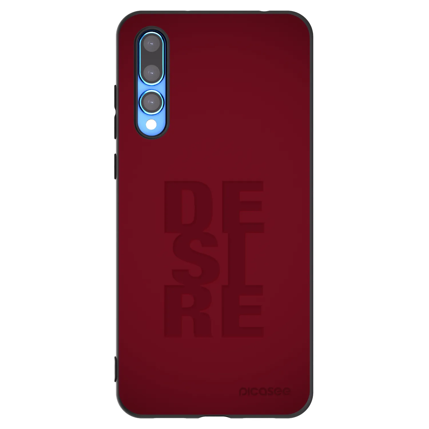 Picasee fekete szilikon tok az alábbi mobiltelefonokra Huawei P20 Pro - Desire