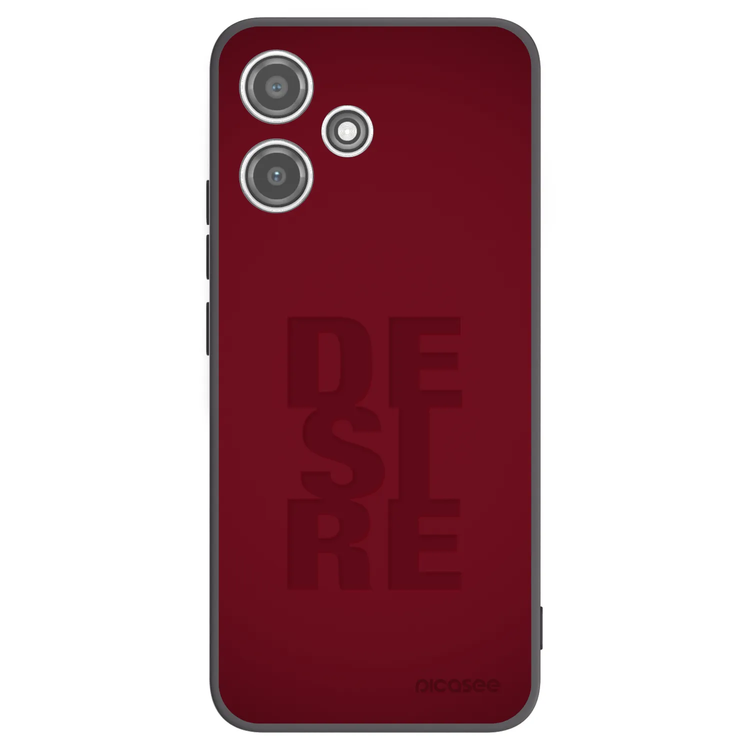 Picasee fekete szilikon tok az alábbi mobiltelefonokra Xiaomi Redmi 12 5G - Desire