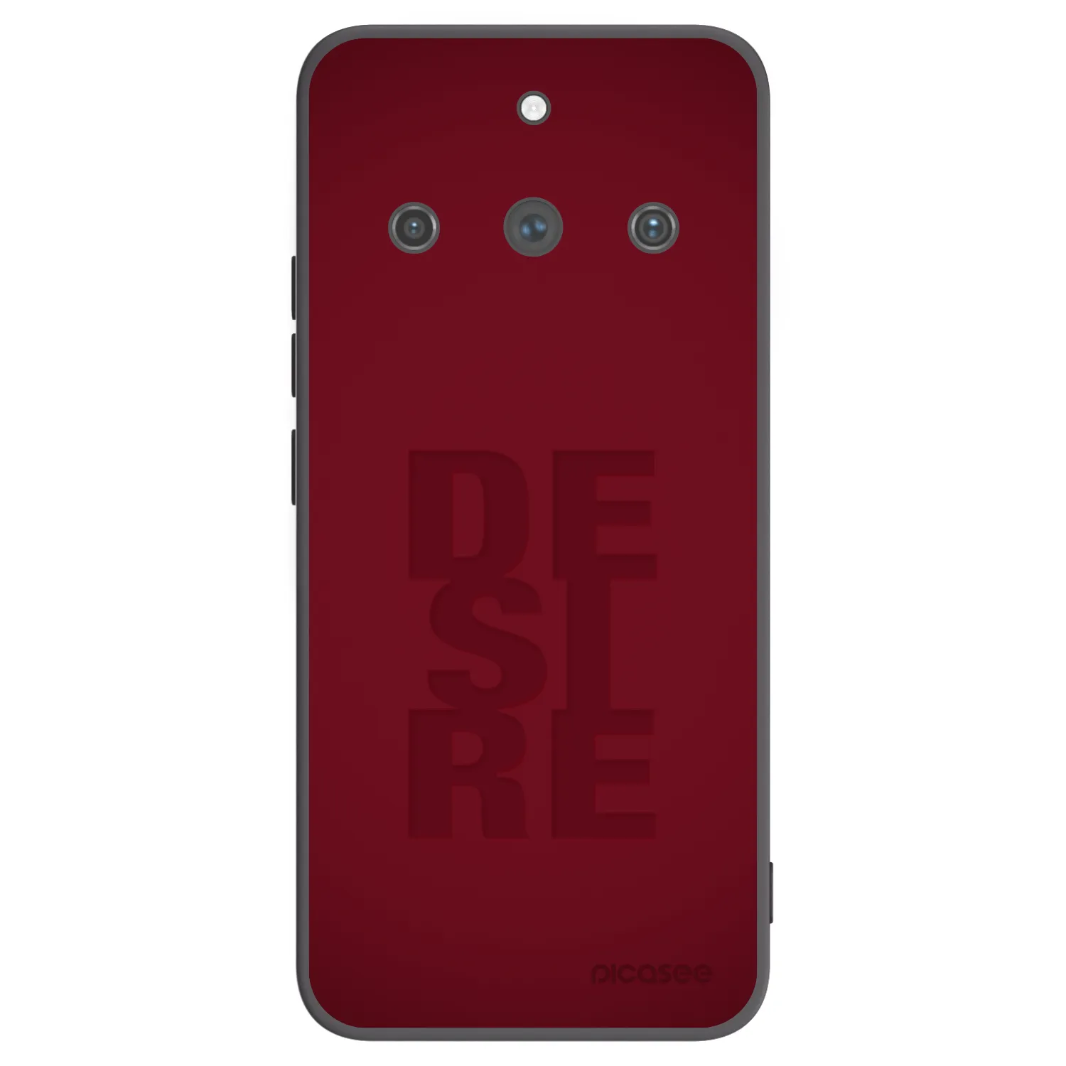 Picasee fekete szilikon tok az alábbi mobiltelefonokra Realme 11 Pro+ - Desire