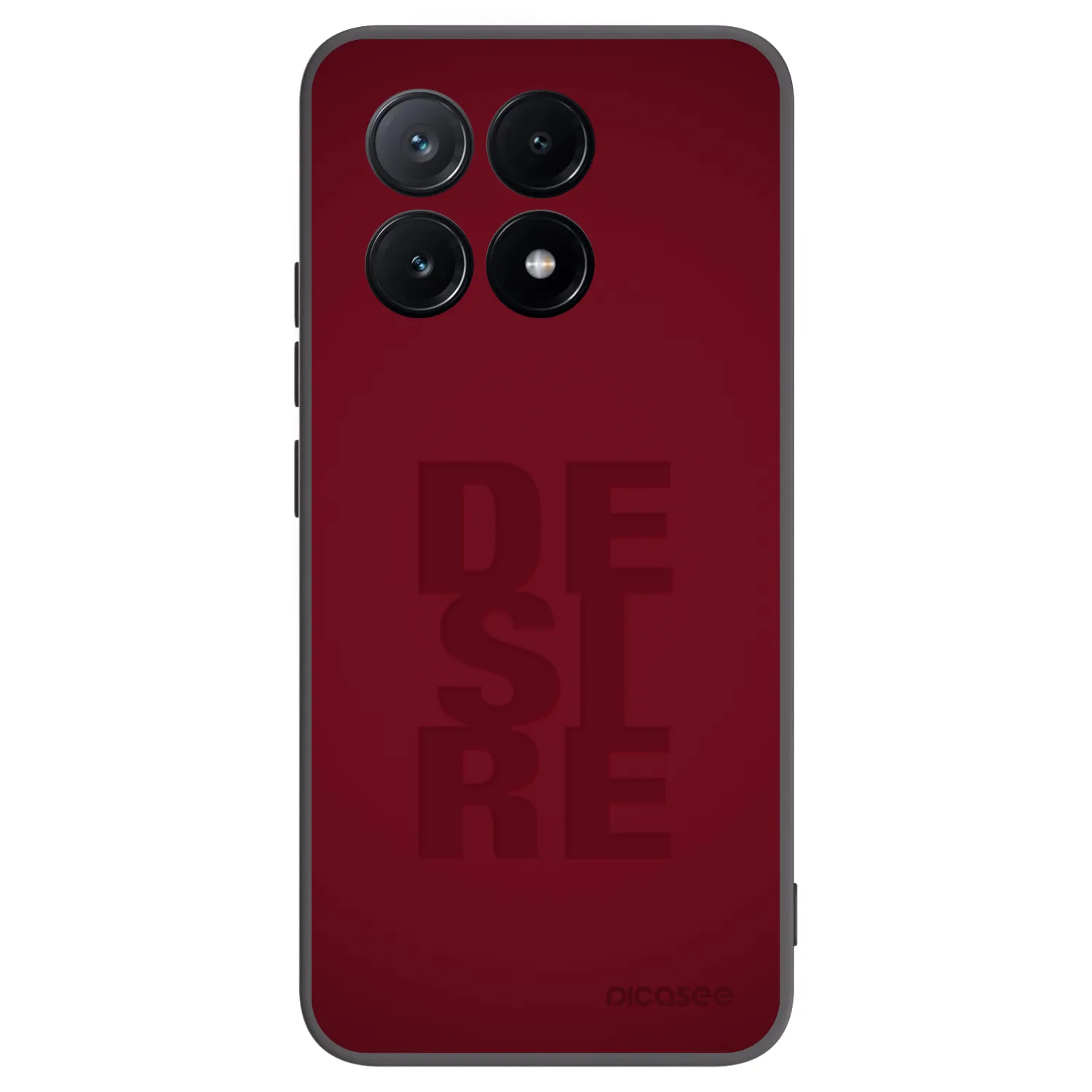 Picasee fekete szilikon tok az alábbi mobiltelefonokra Xiaomi Poco X6 Pro - Desire