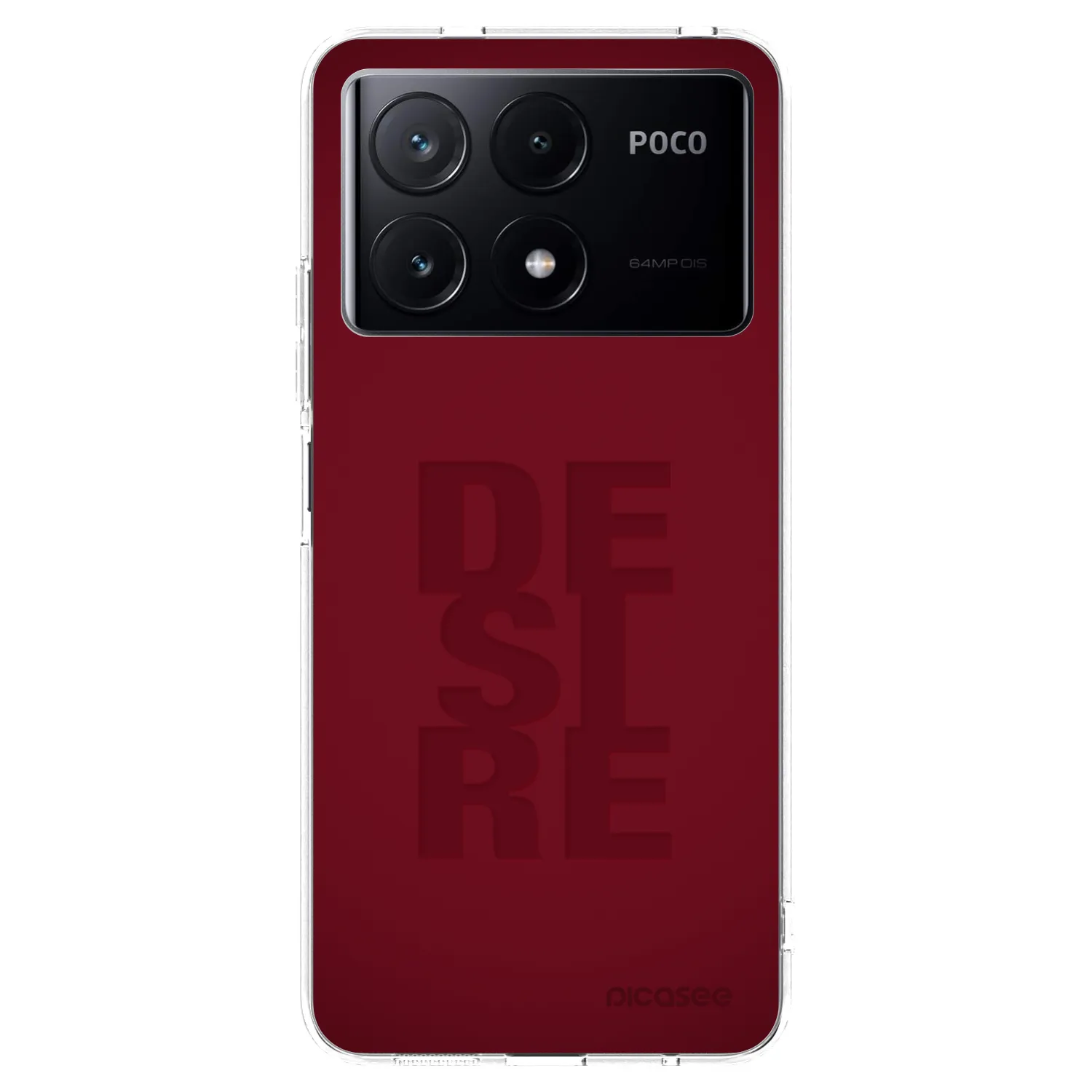 Picasee átlátszó szilikon tok az alábbi mobiltelefonokra Xiaomi Poco X6 Pro - Desire