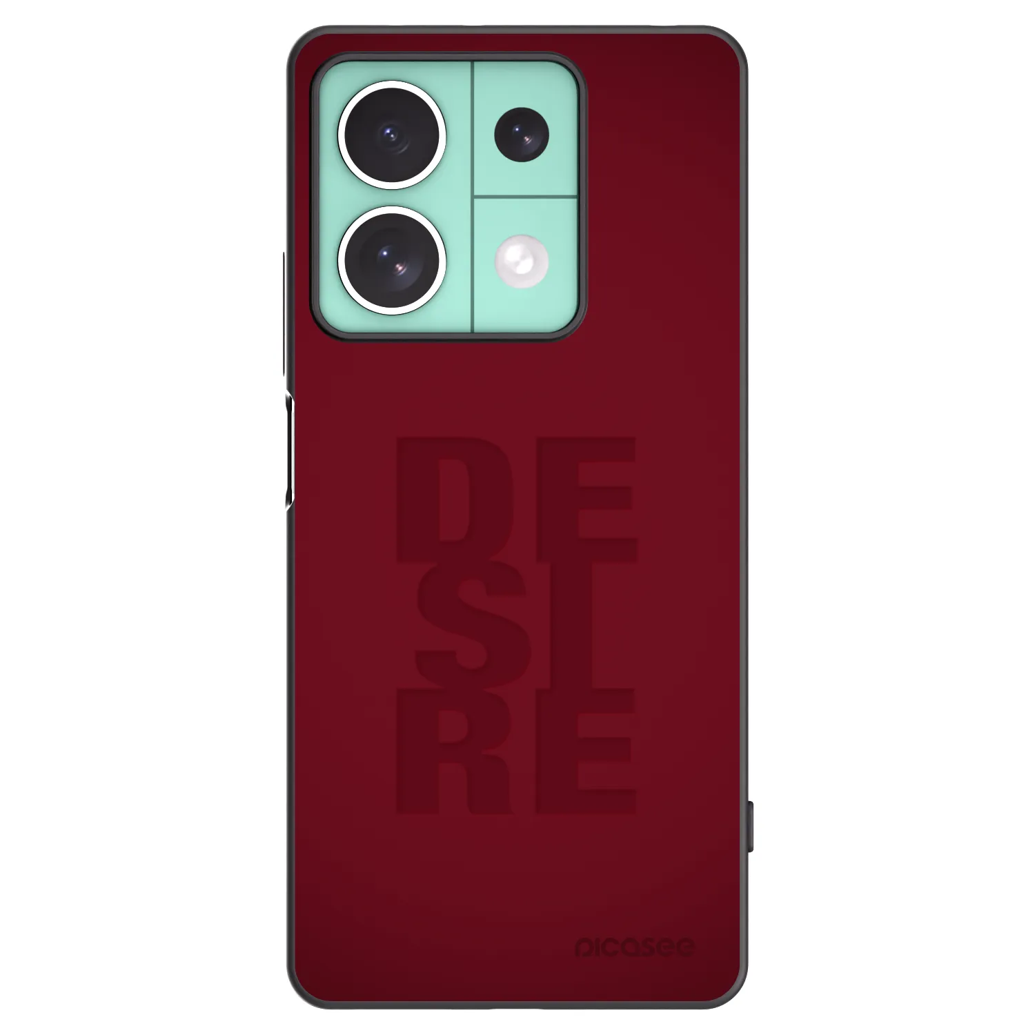 Picasee fekete szilikon tok az alábbi mobiltelefonokra Xiaomi Redmi Note 13 5G - Desire