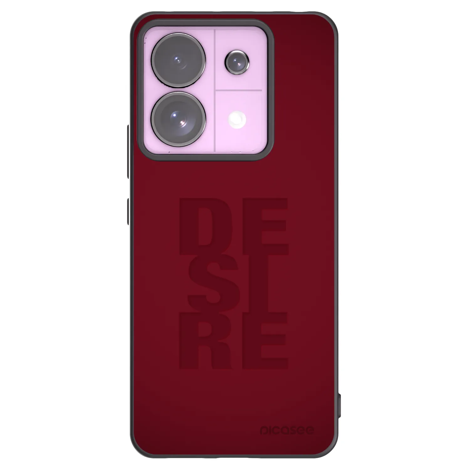 Picasee fekete szilikon tok az alábbi mobiltelefonokra Xiaomi Redmi Note 13 Pro 5G - Desire