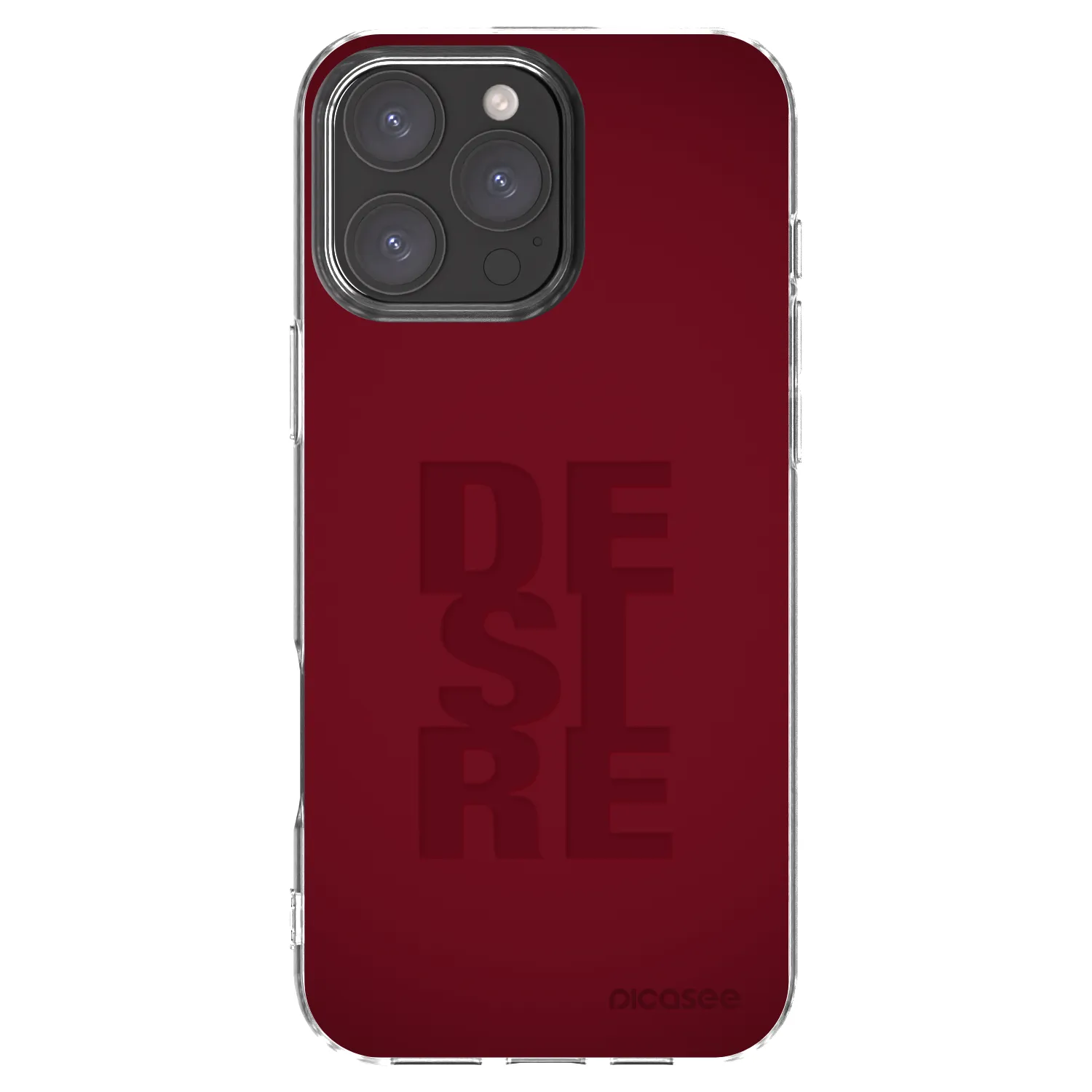 Picasee átlátszó szilikon tok az alábbi mobiltelefonokra Apple iPhone 16 Pro Max - Desire