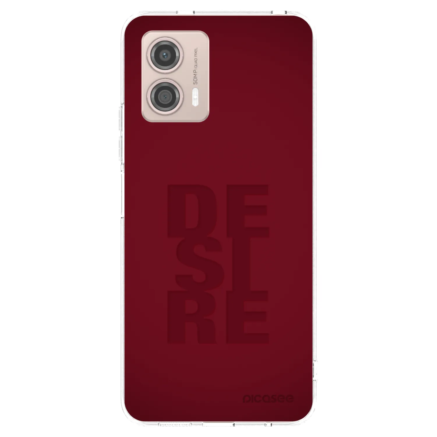 Picasee átlátszó szilikon tok az alábbi mobiltelefonokra Motorola Moto G53 5G - Desire