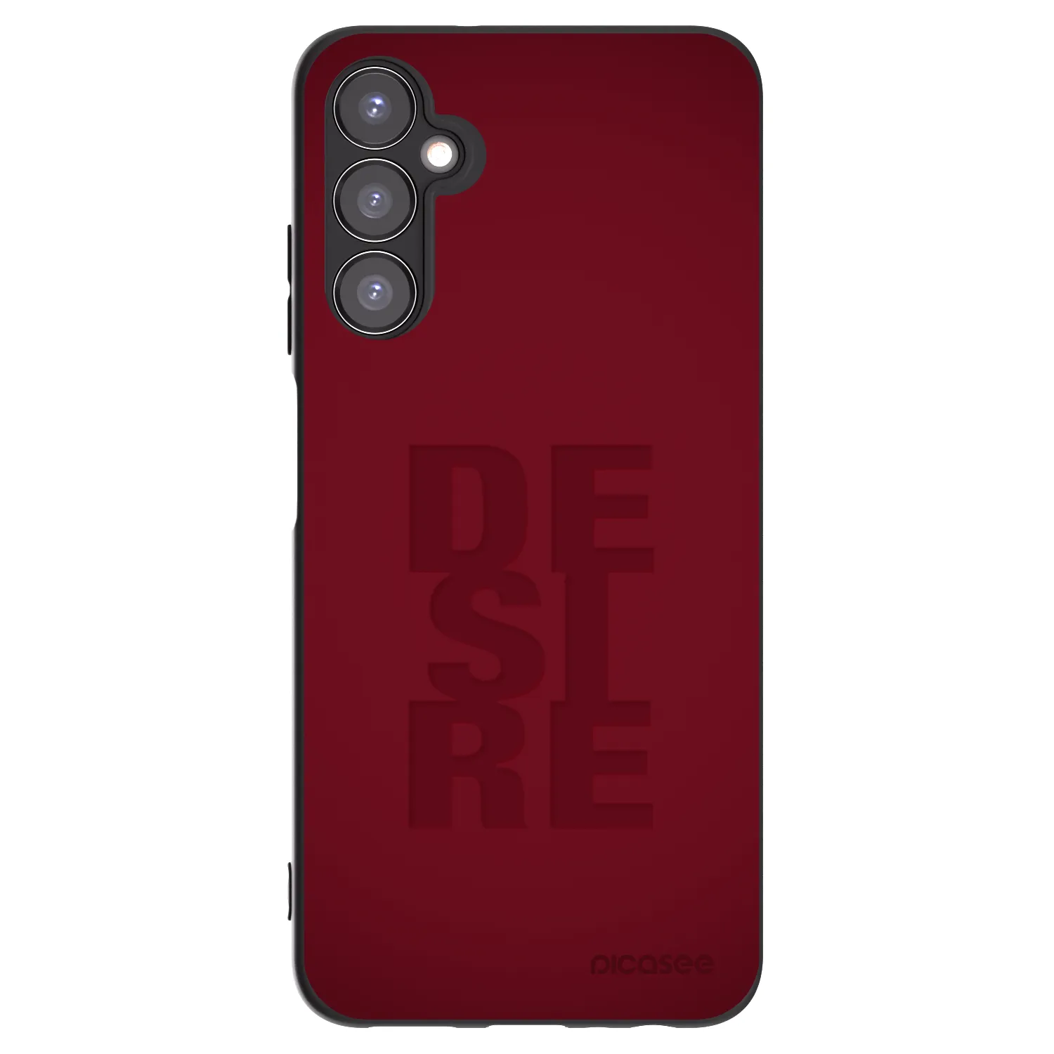 Picasee fekete szilikon tok az alábbi mobiltelefonokra Samsung Galaxy A05s A057G - Desire
