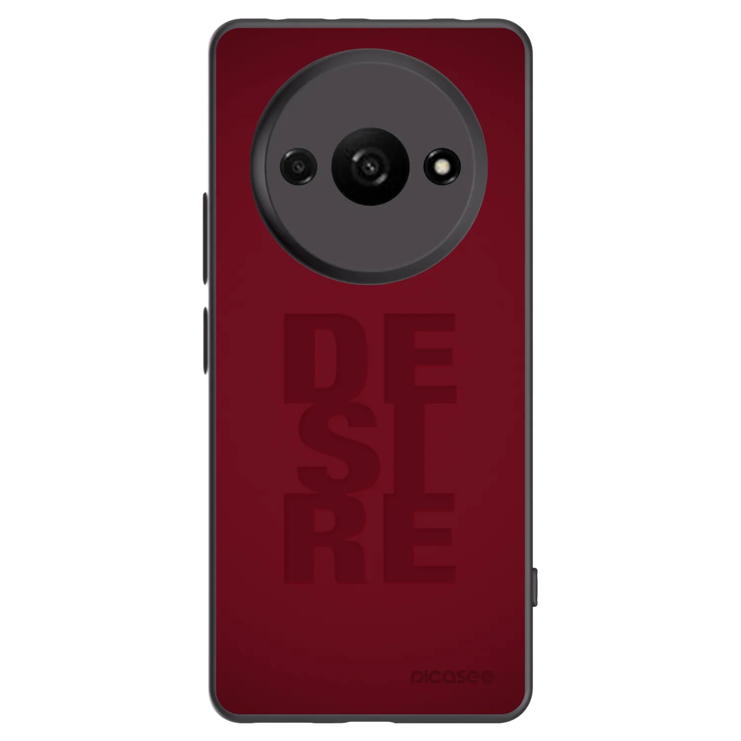 Picasee fekete szilikon tok az alábbi mobiltelefonokra Xiaomi Redmi A3 - Desire