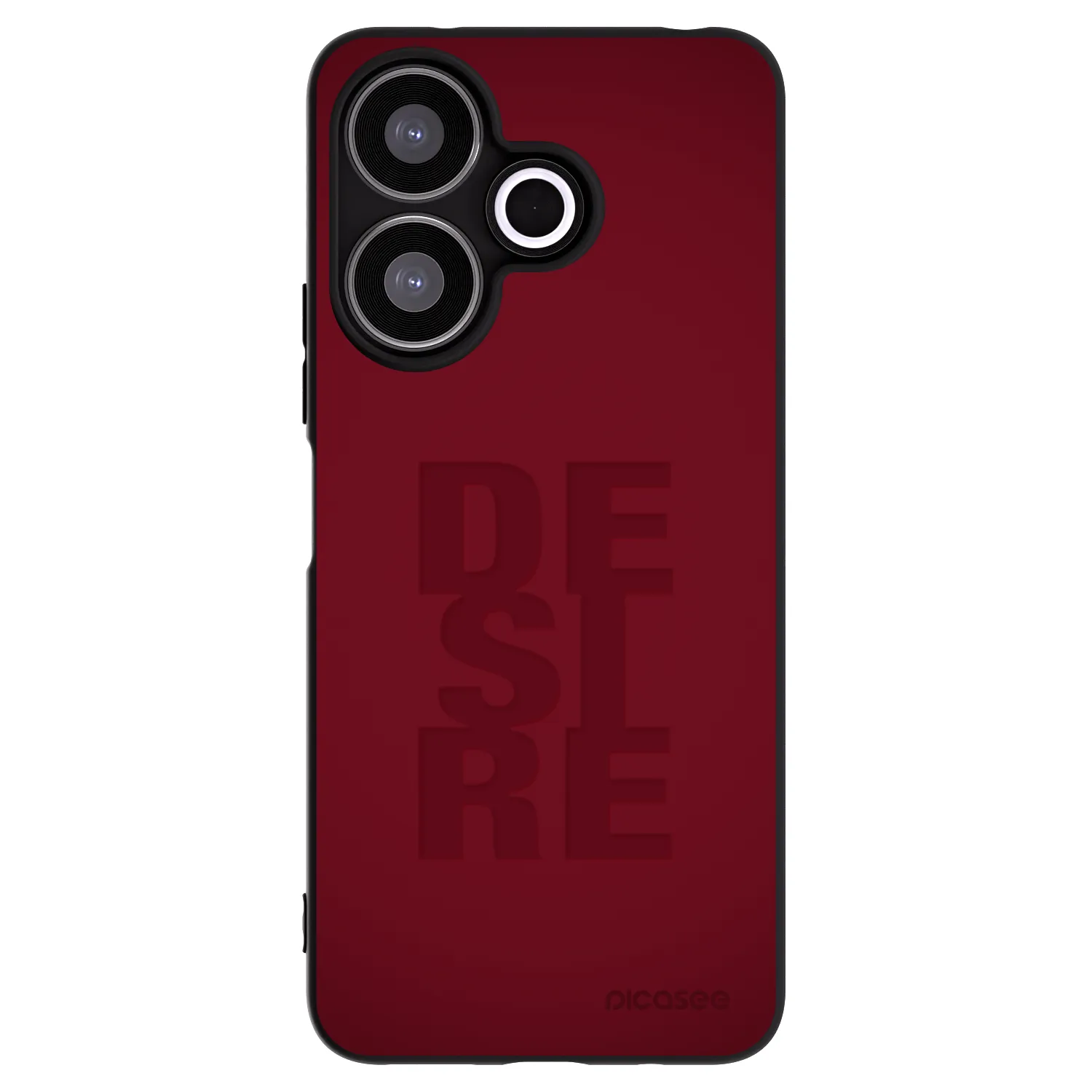 Picasee fekete szilikon tok az alábbi mobiltelefonokra Xiaomi Redmi 13 4G - Desire