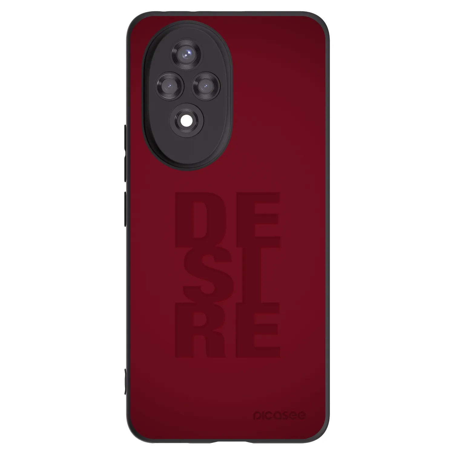 Picasee fekete szilikon tok az alábbi mobiltelefonokra Honor 200 Pro 5G - Desire